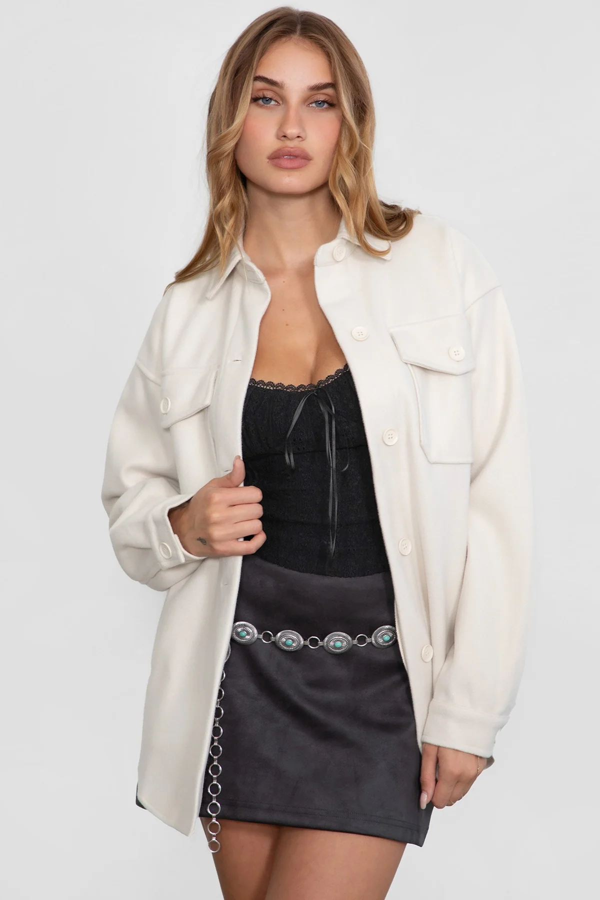 Birken Faux Wool Shacket - Image 5