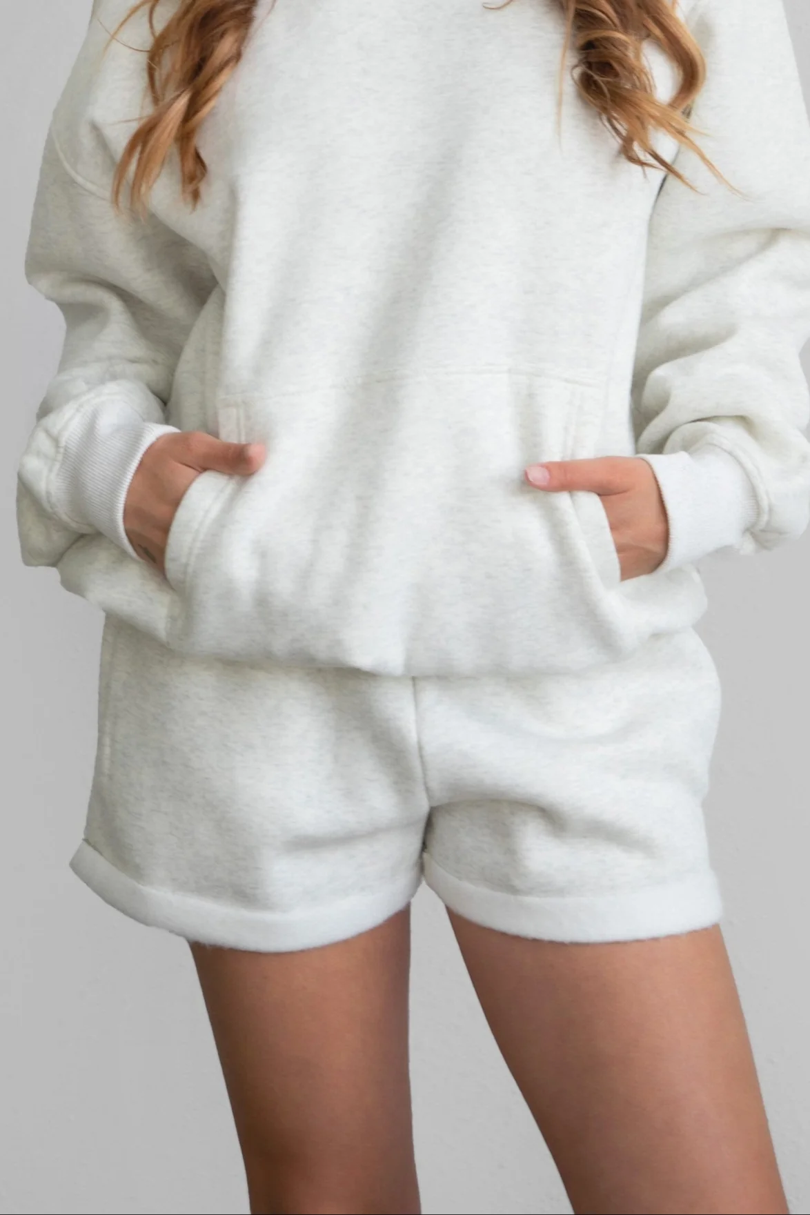 CARLY Cloud Fleece Low Rise Shorts [Partial Pre-order] - Image 6