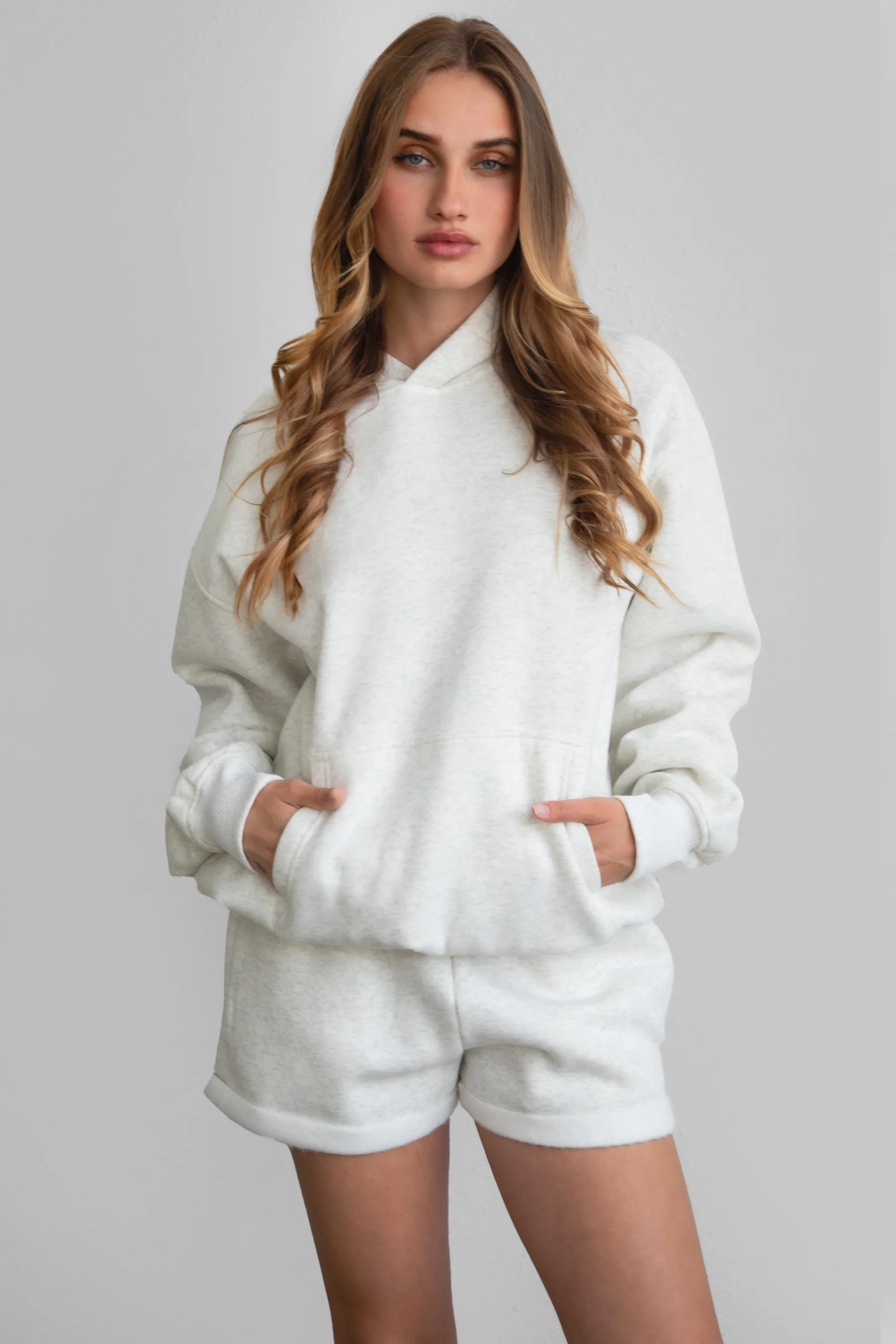 CARLY Cloud Fleece Low Rise Shorts [Partial Pre-order] - Image 7