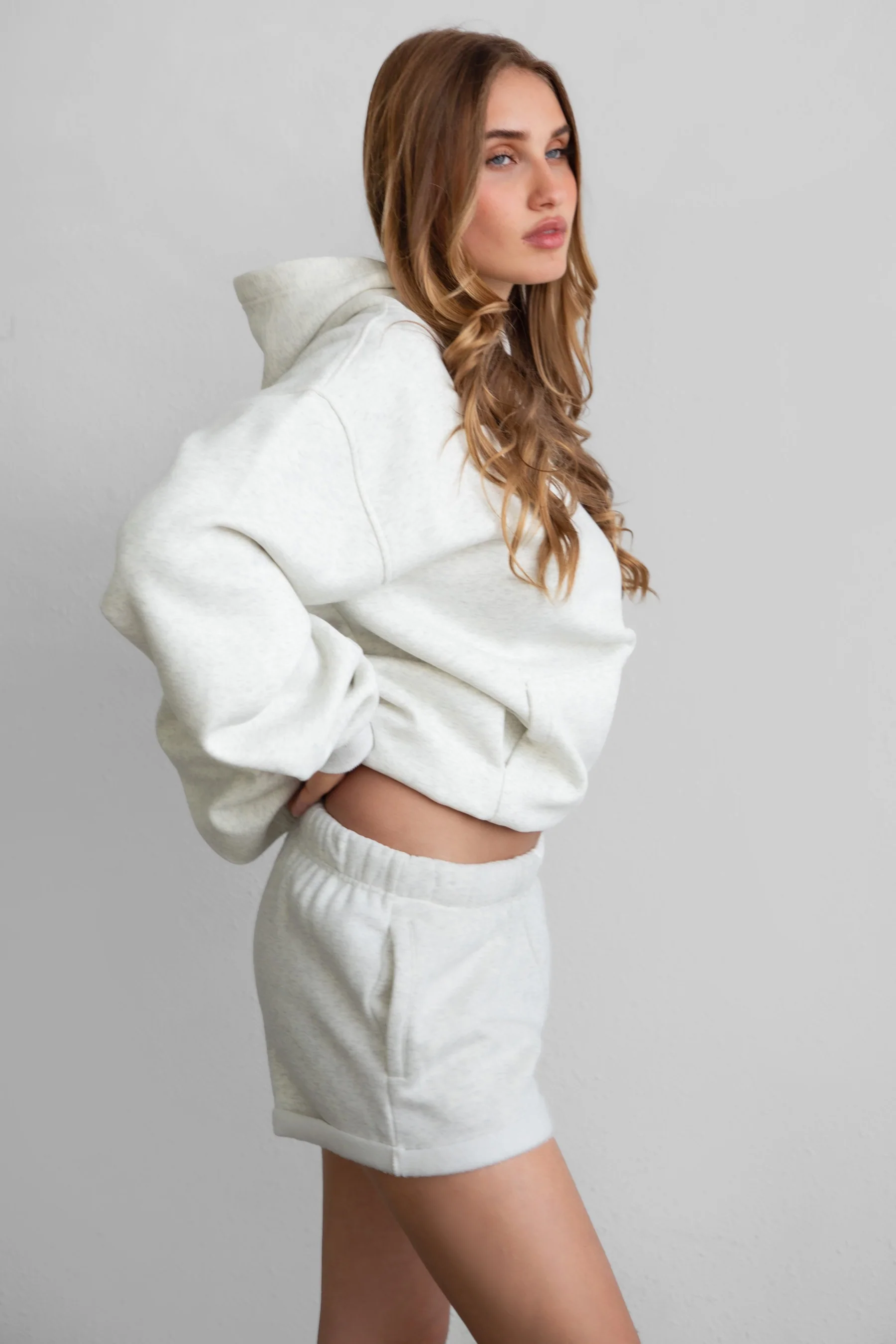 CARLY Cloud Fleece Low Rise Shorts [Partial Pre-order] - Image 8