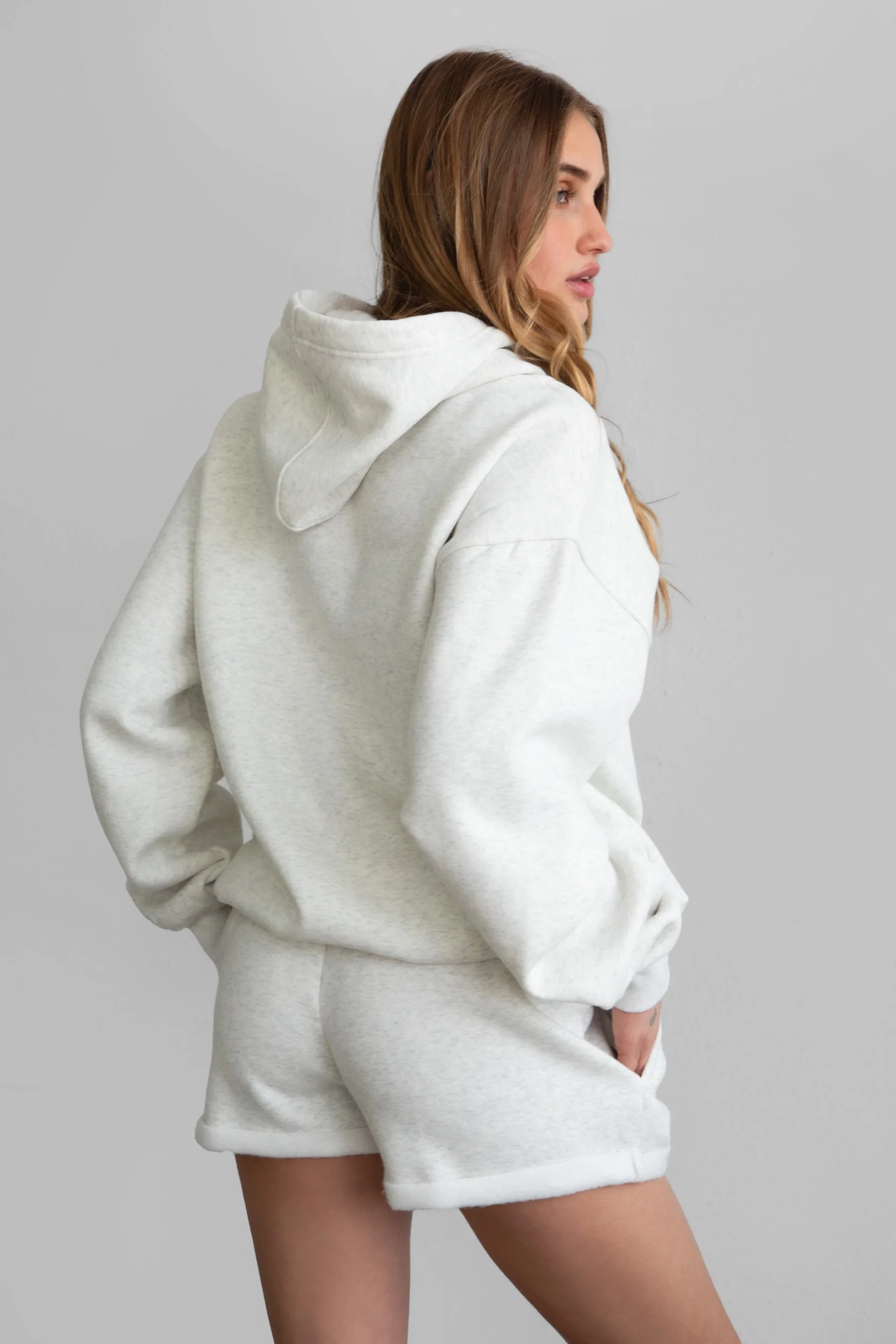 CARLY Cloud Fleece Low Rise Shorts [Partial Pre-order] - Image 9