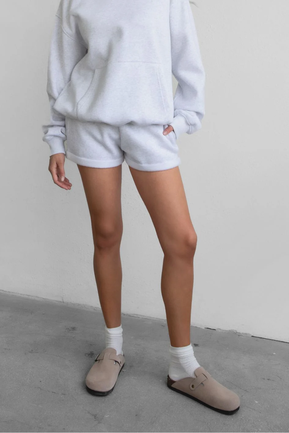 CARLY Cloud Fleece Low Rise Shorts [Partial Pre-order] - Image 10