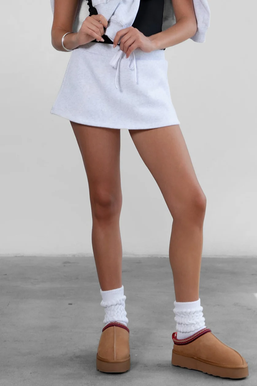 JEMMA Plush Fleece Mini Skirt [Partial Pre-order] - Image 11