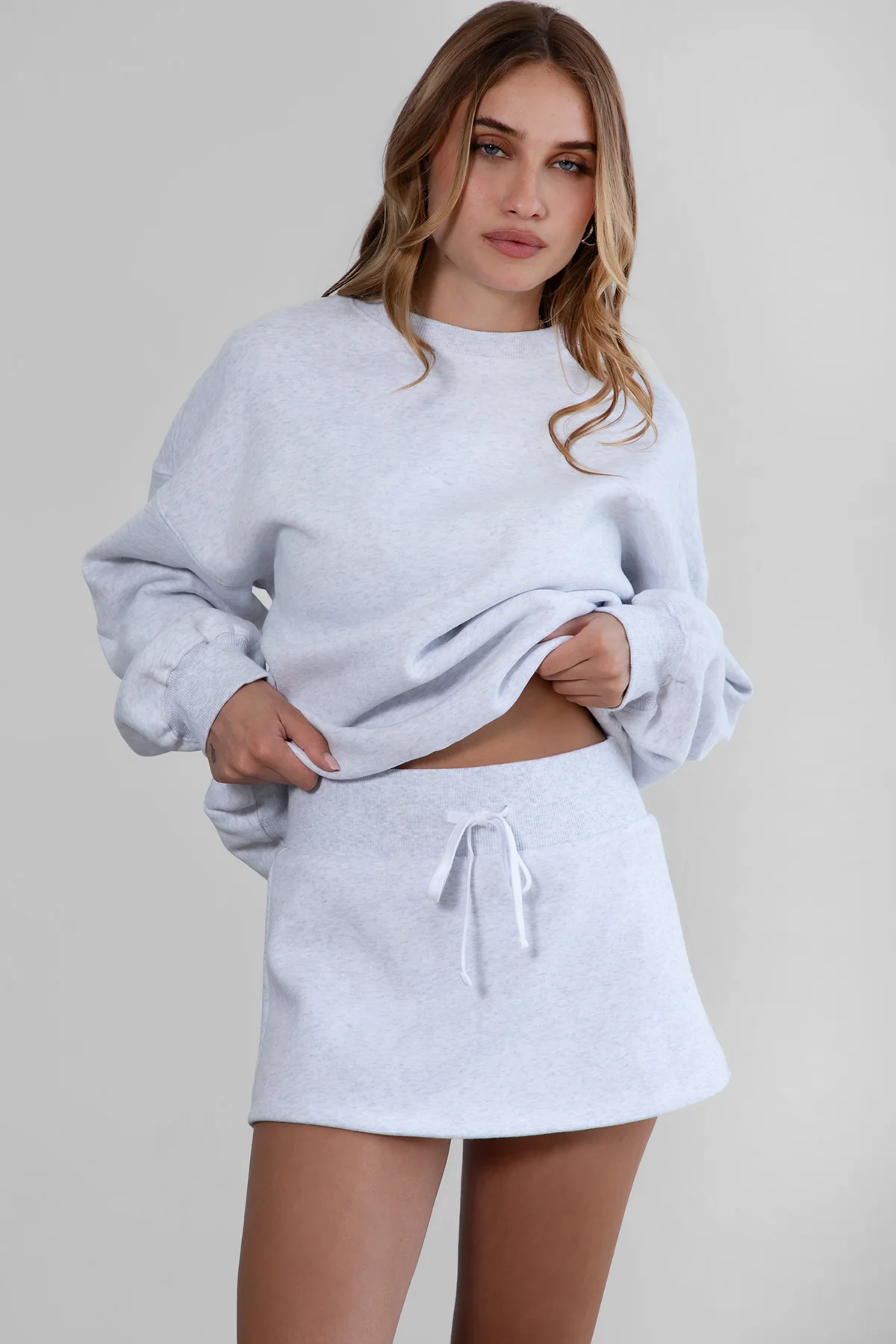 JEMMA Plush Fleece Mini Skirt [Partial Pre-order] - Image 13
