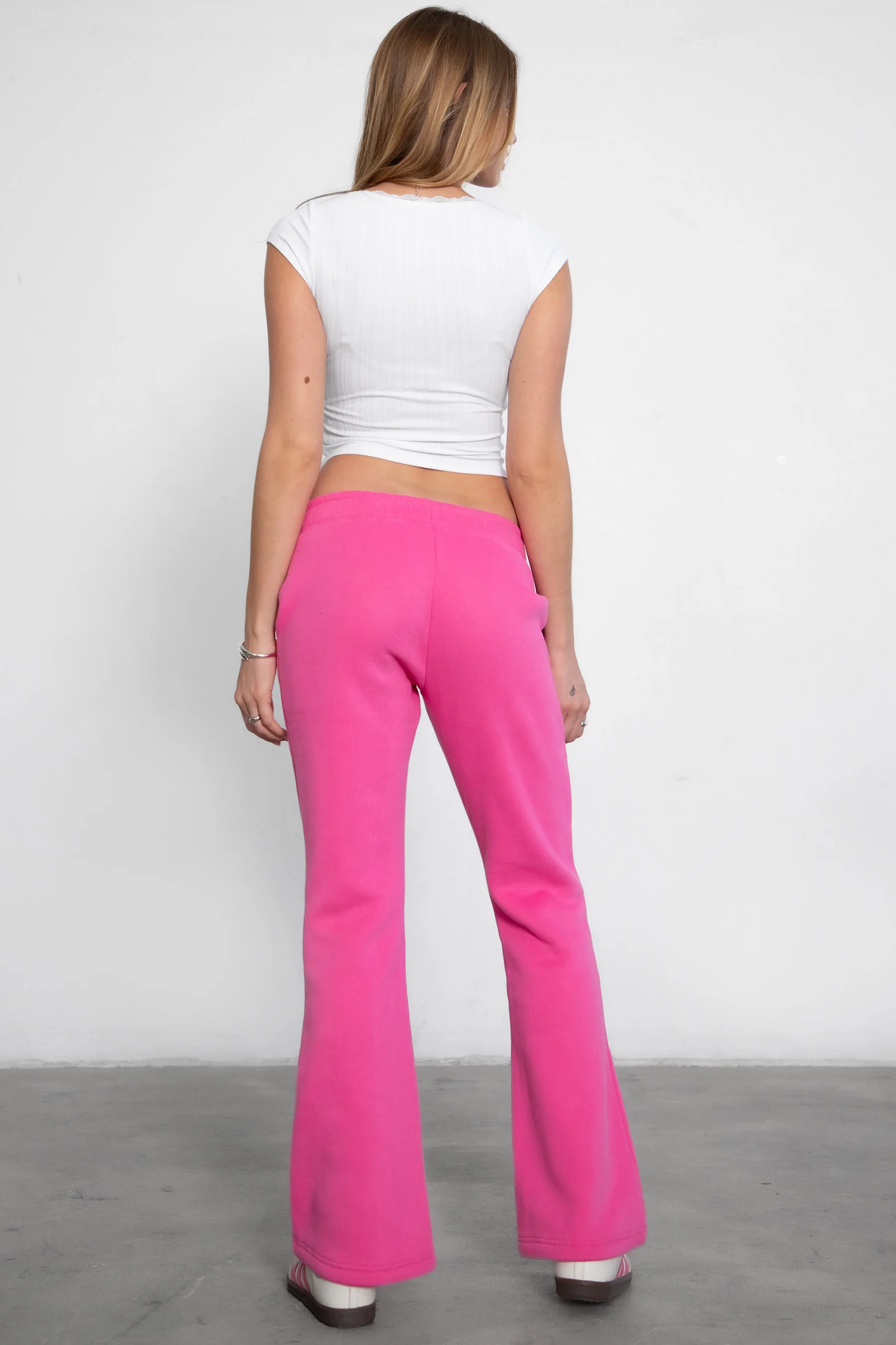 JIYA Essential Fleece Flare Sweat Pants - Image 28