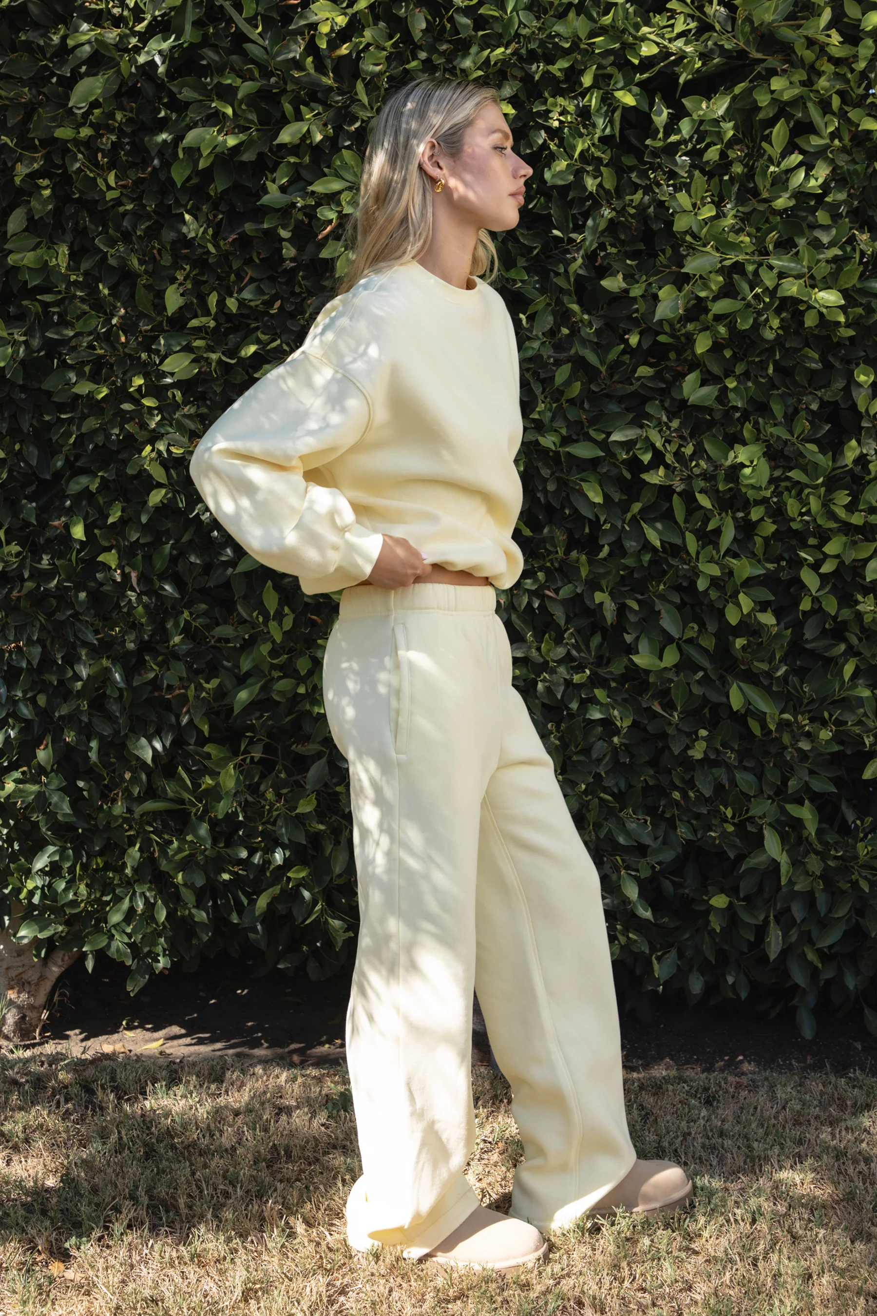 LANI Cloud Fleece Wide Leg Sweatpants [Partial Pre-order] - Image 19