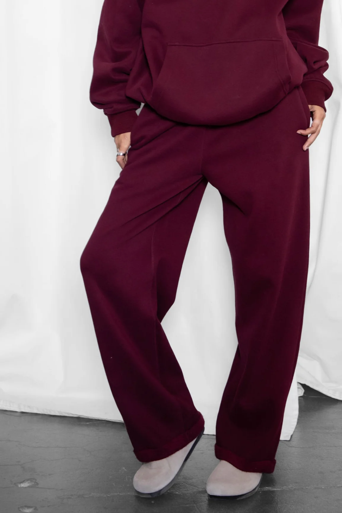 LANI Cloud Fleece Wide Leg Sweatpants [Partial Pre-order] - Image 21