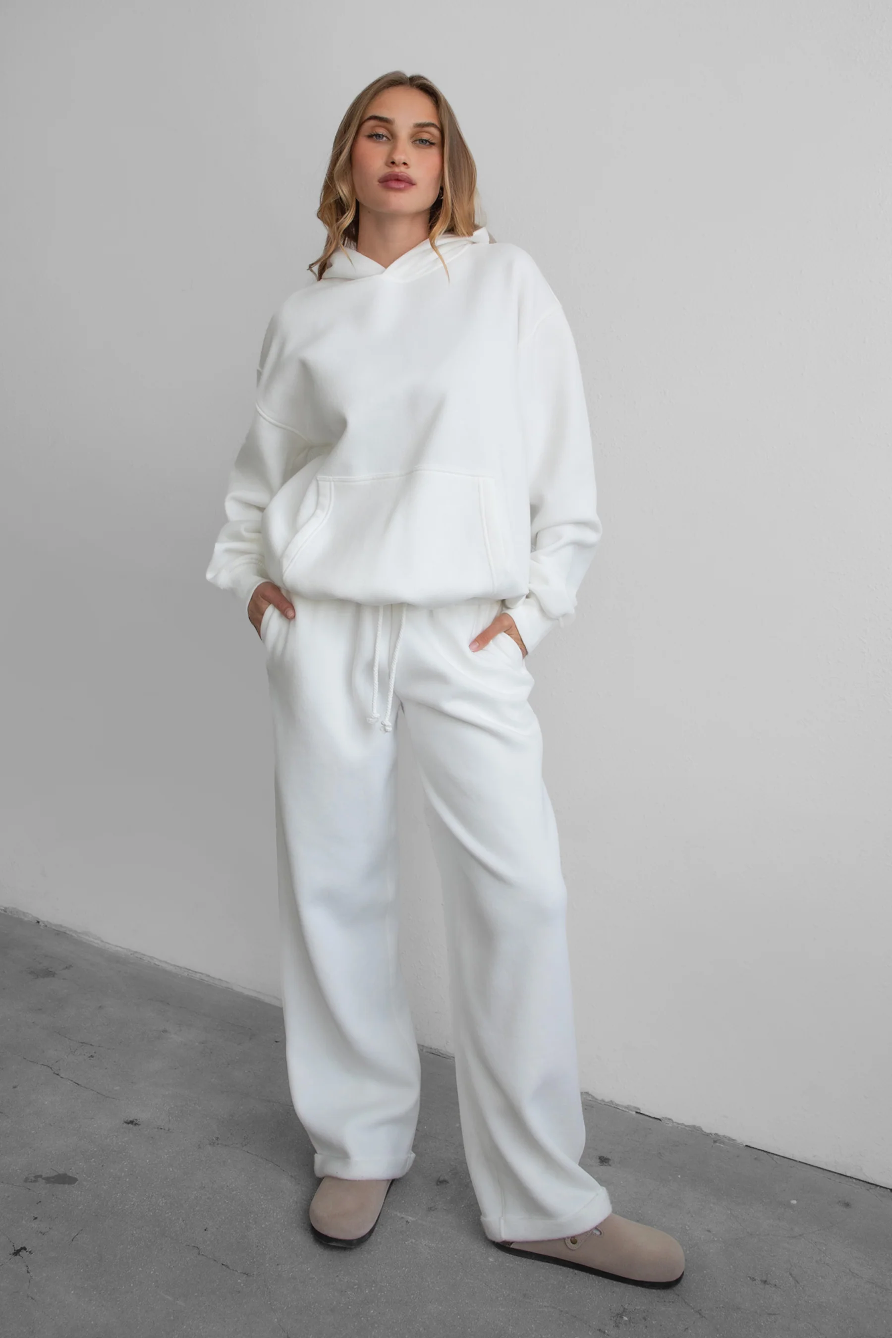 LANI Cloud Fleece Wide Leg Sweatpants [Partial Pre-order] - Image 25