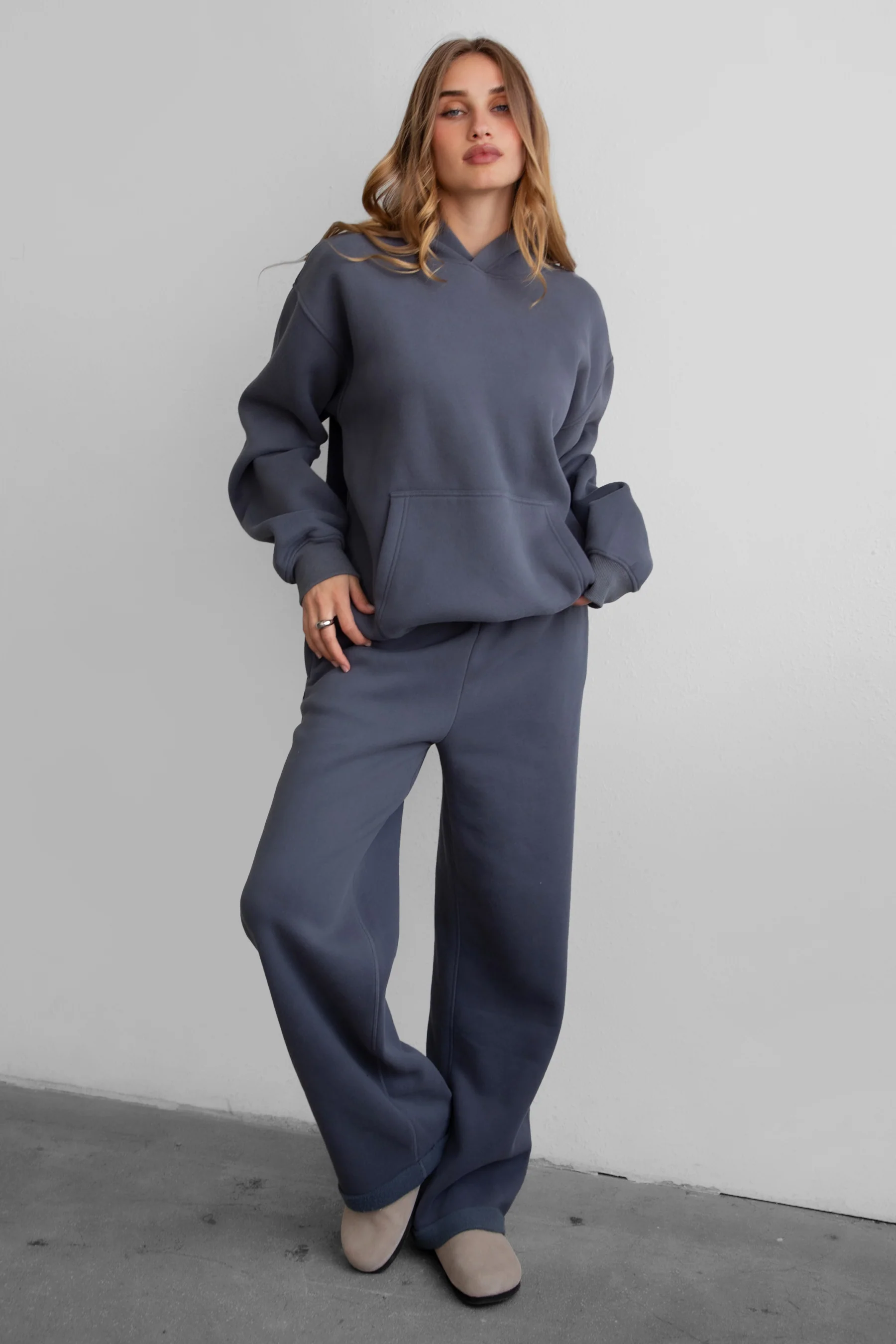 LANI Cloud Fleece Wide Leg Sweatpants [Partial Pre-order] - Image 31