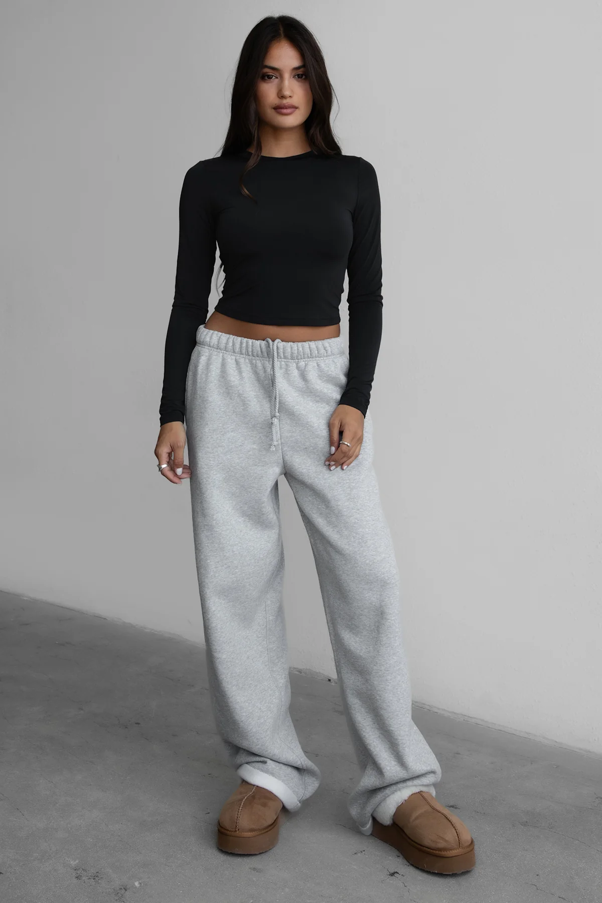 LANI Cloud Fleece Wide Leg Sweatpants [Partial Pre-order] - Image 35