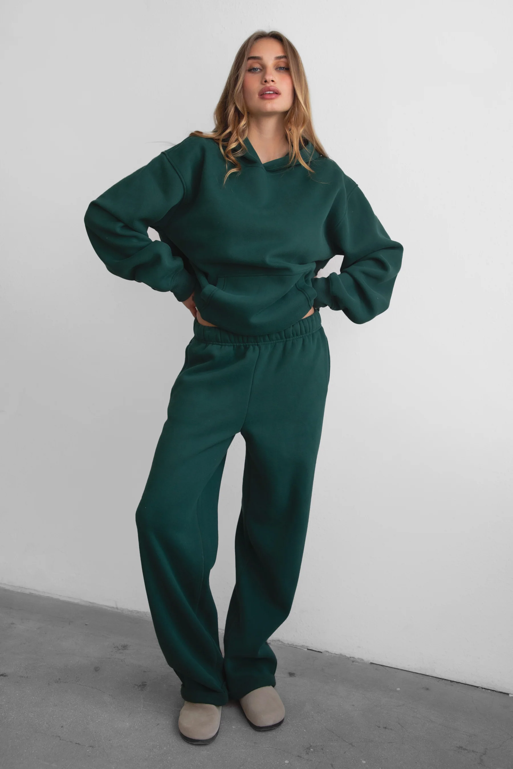 LANI Cloud Fleece Wide Leg Sweatpants [Partial Pre-order] - Image 37