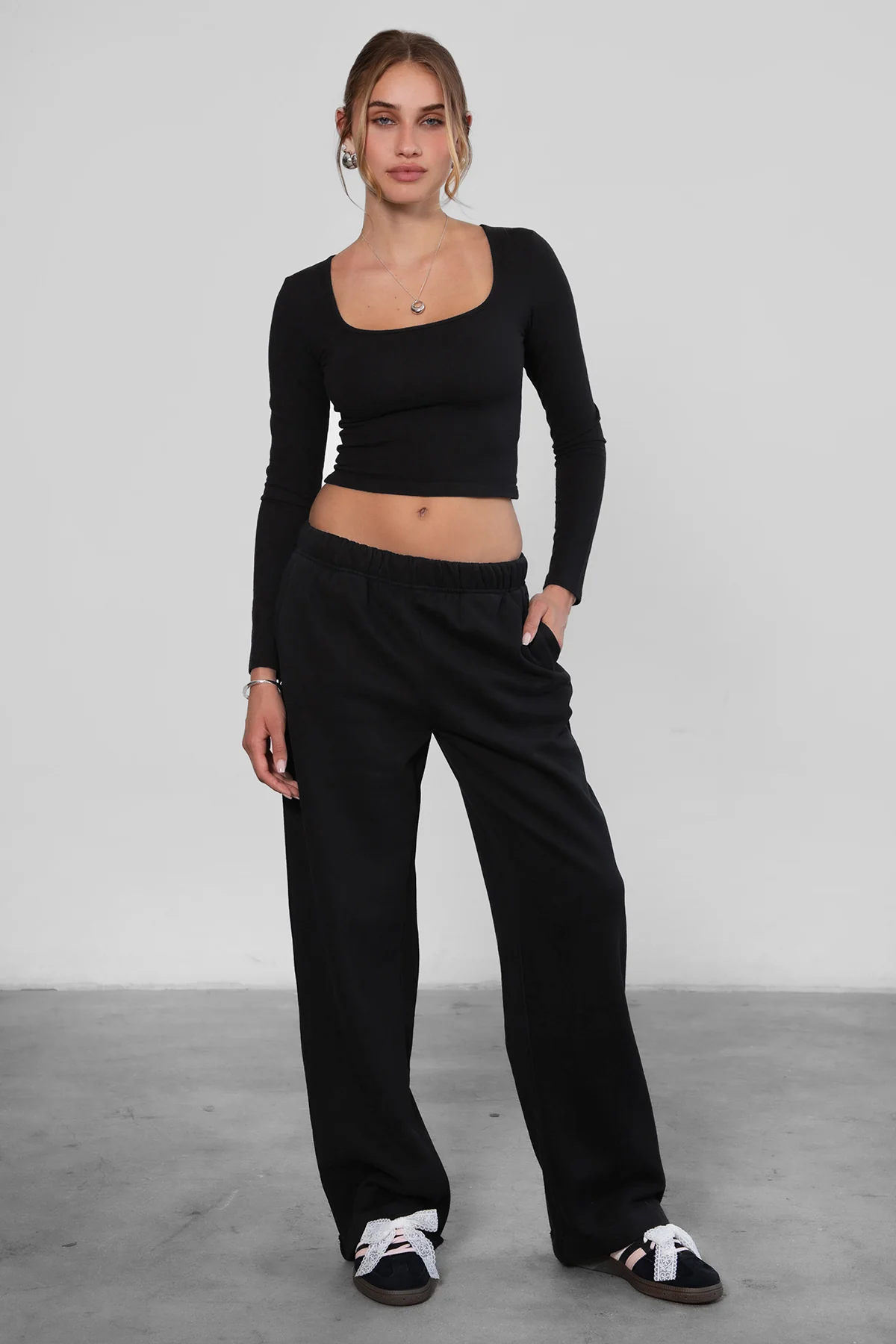 LANI Cloud Fleece Wide Leg Sweatpants [Partial Pre-order] - Image 41