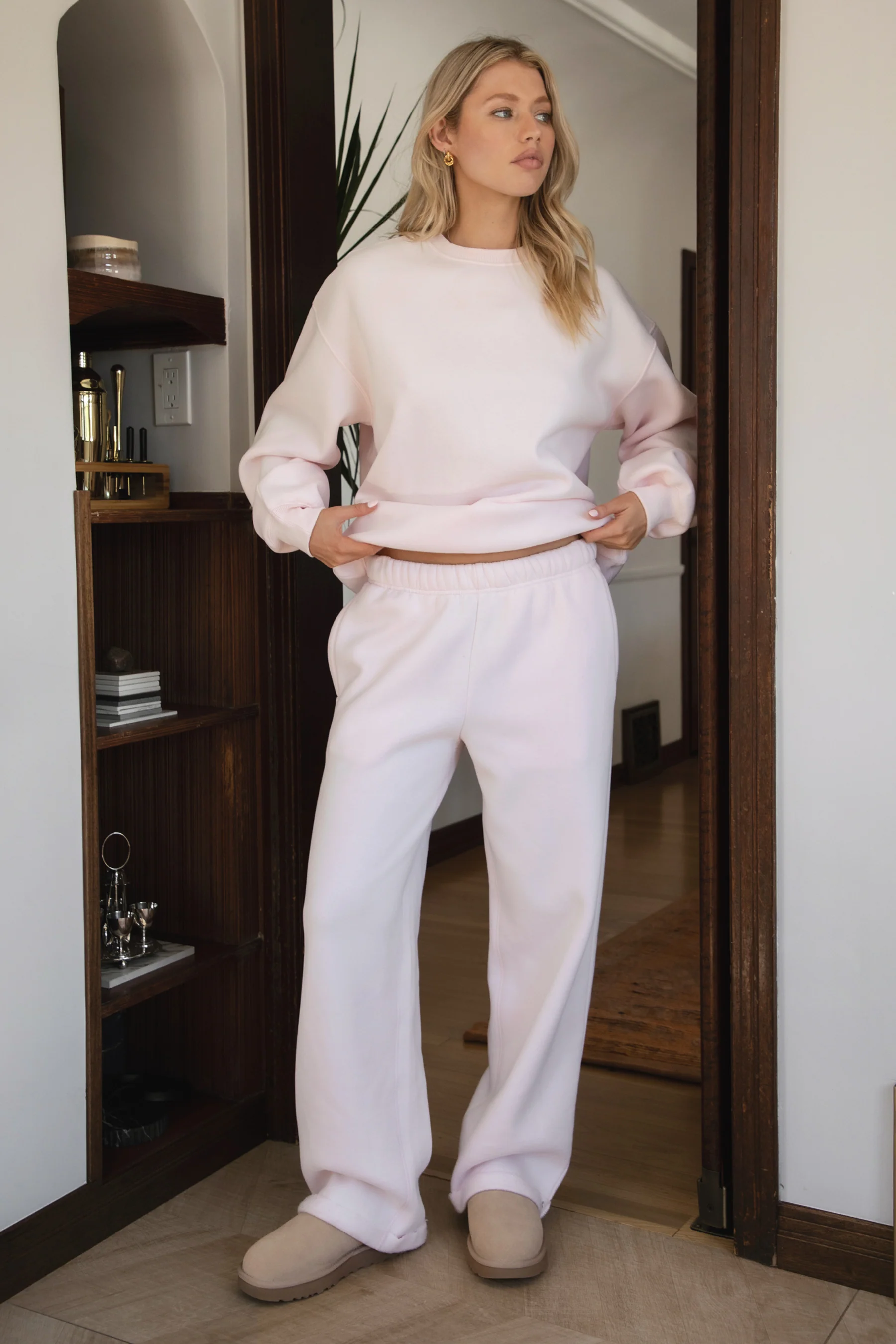 LANI Cloud Fleece Wide Leg Sweatpants [Partial Pre-order] - Image 6