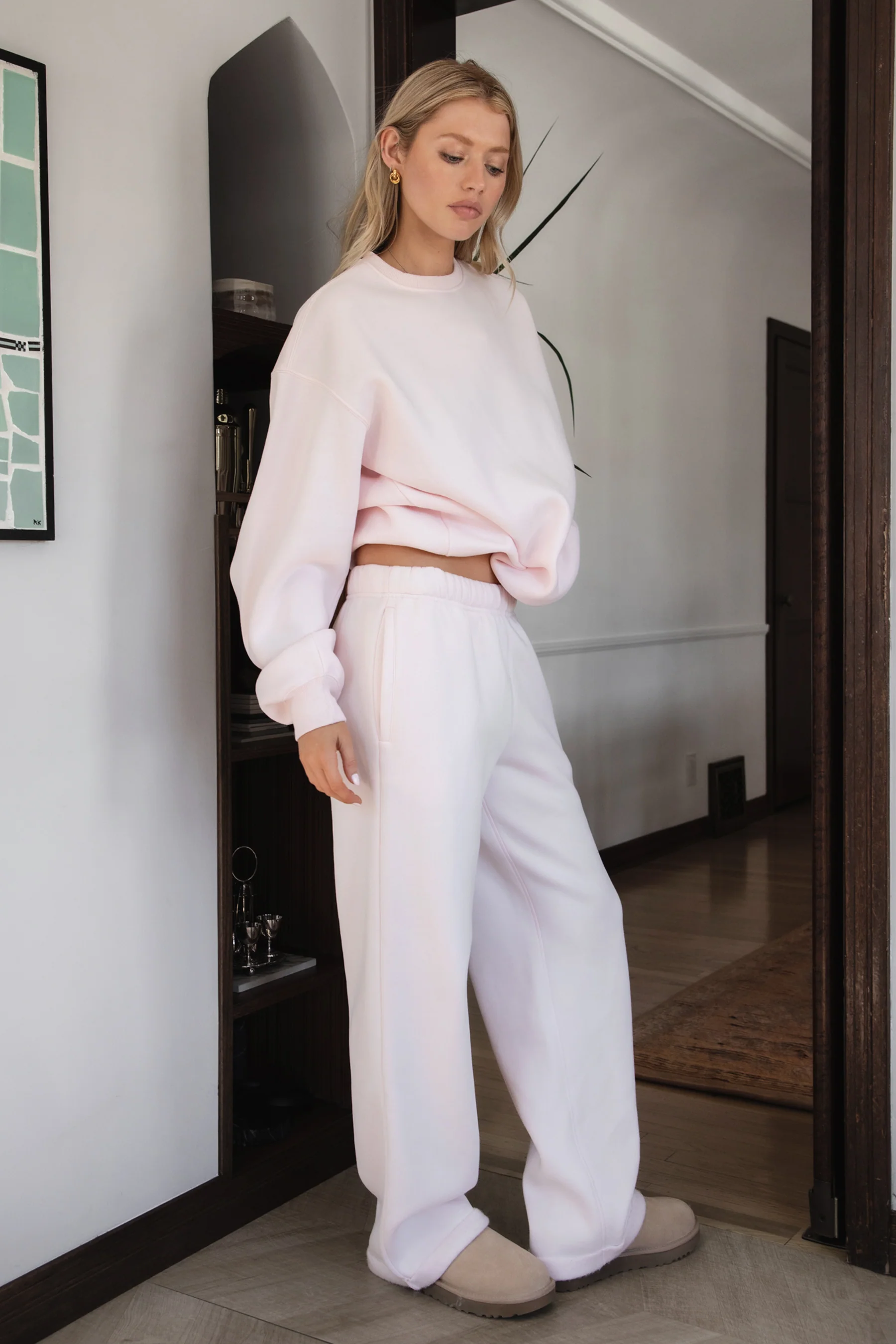 LANI Cloud Fleece Wide Leg Sweatpants [Partial Pre-order] - Image 7