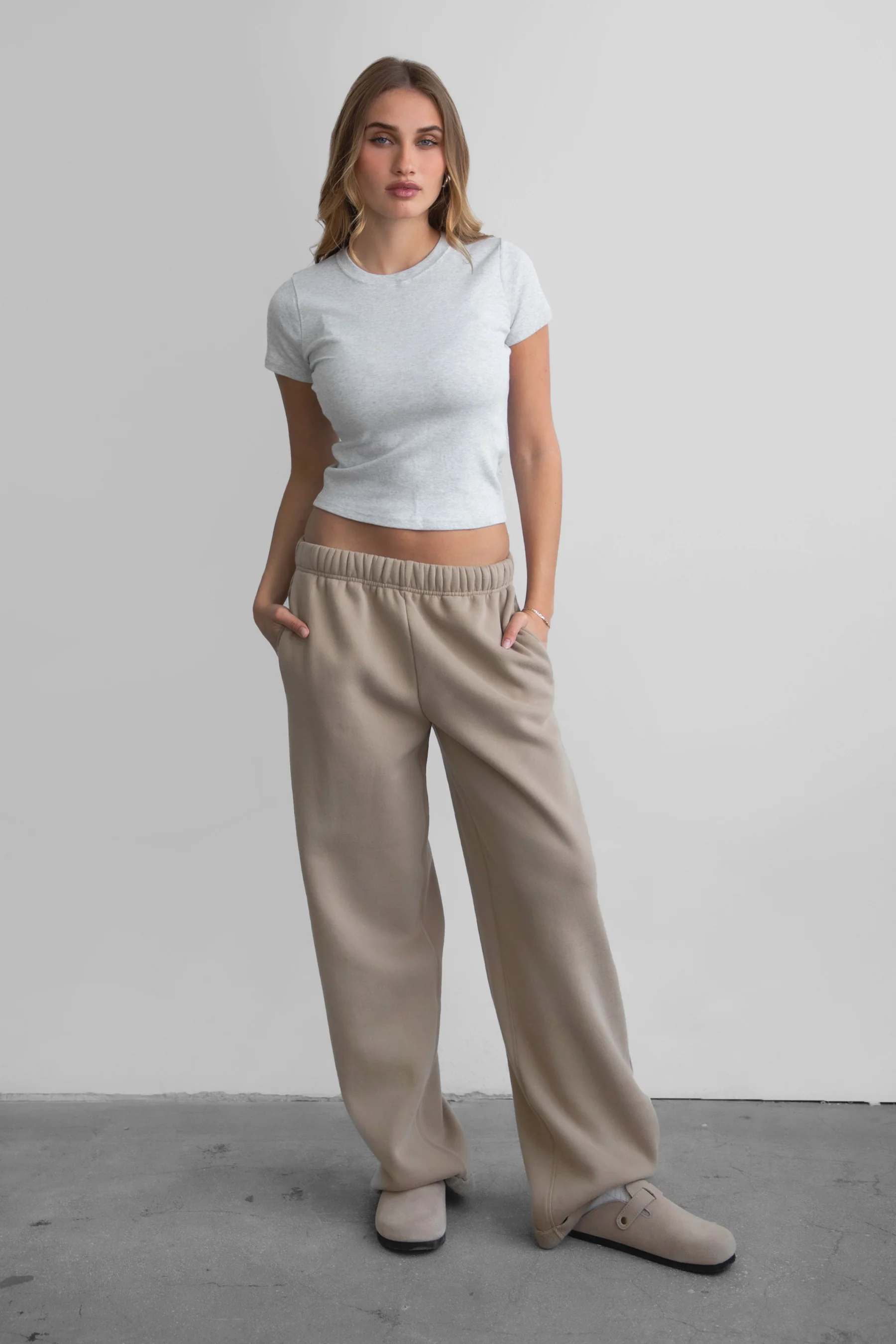 LANI Cloud Fleece Wide Leg Sweatpants [Partial Pre-order] - Image 9