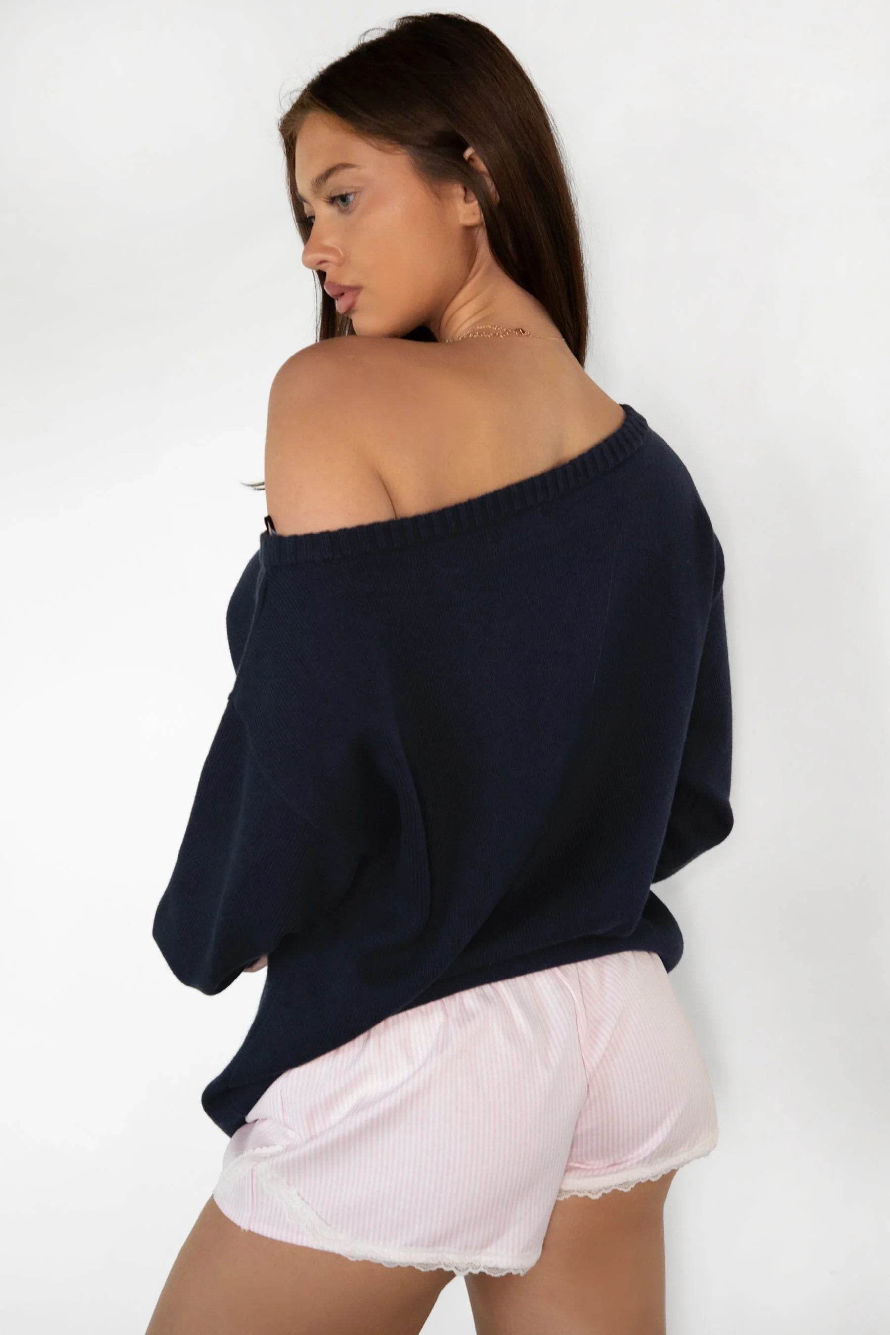 BLUBELL Low Rise Lace Trim Shorts - Image 15