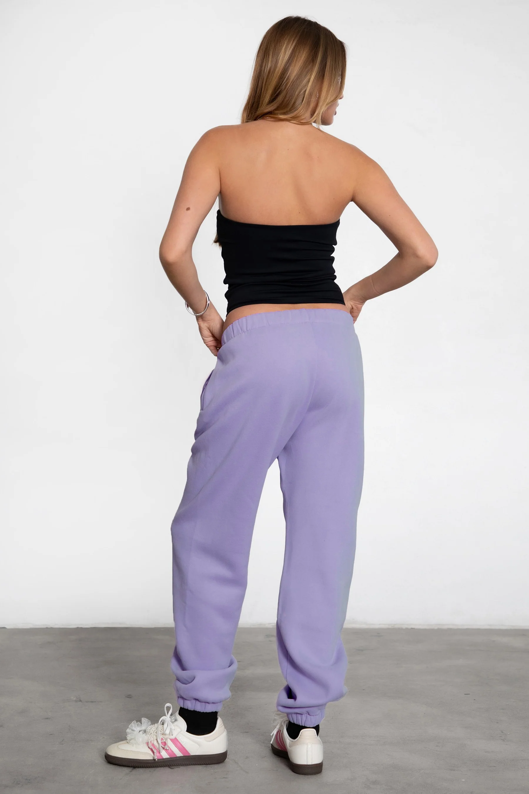 DOVE PLUS SIZE Plush Fleece High Waist Sweatpants - Image 13