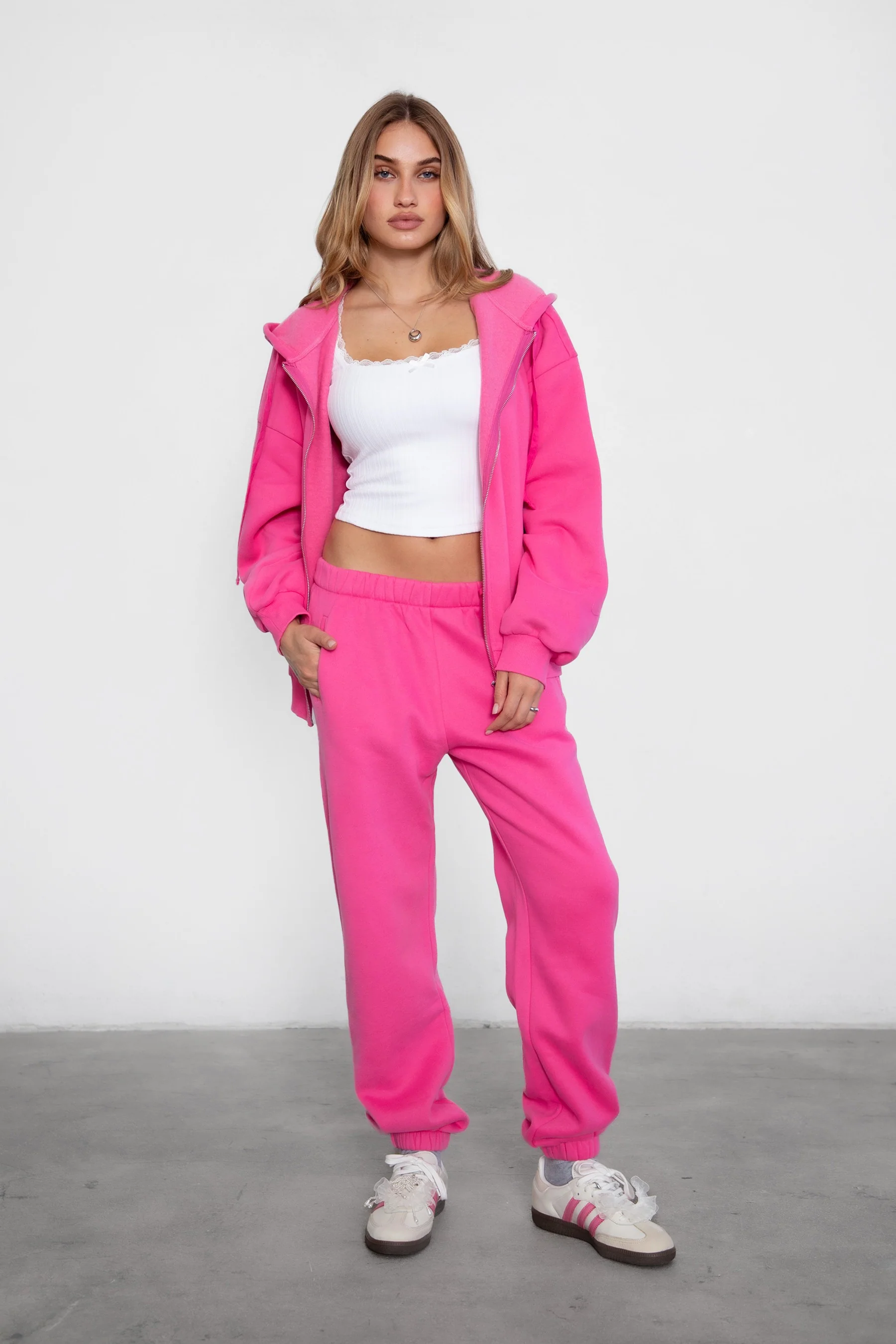 DOVE PLUS SIZE Plush Fleece High Waist Sweatpants - Image 19