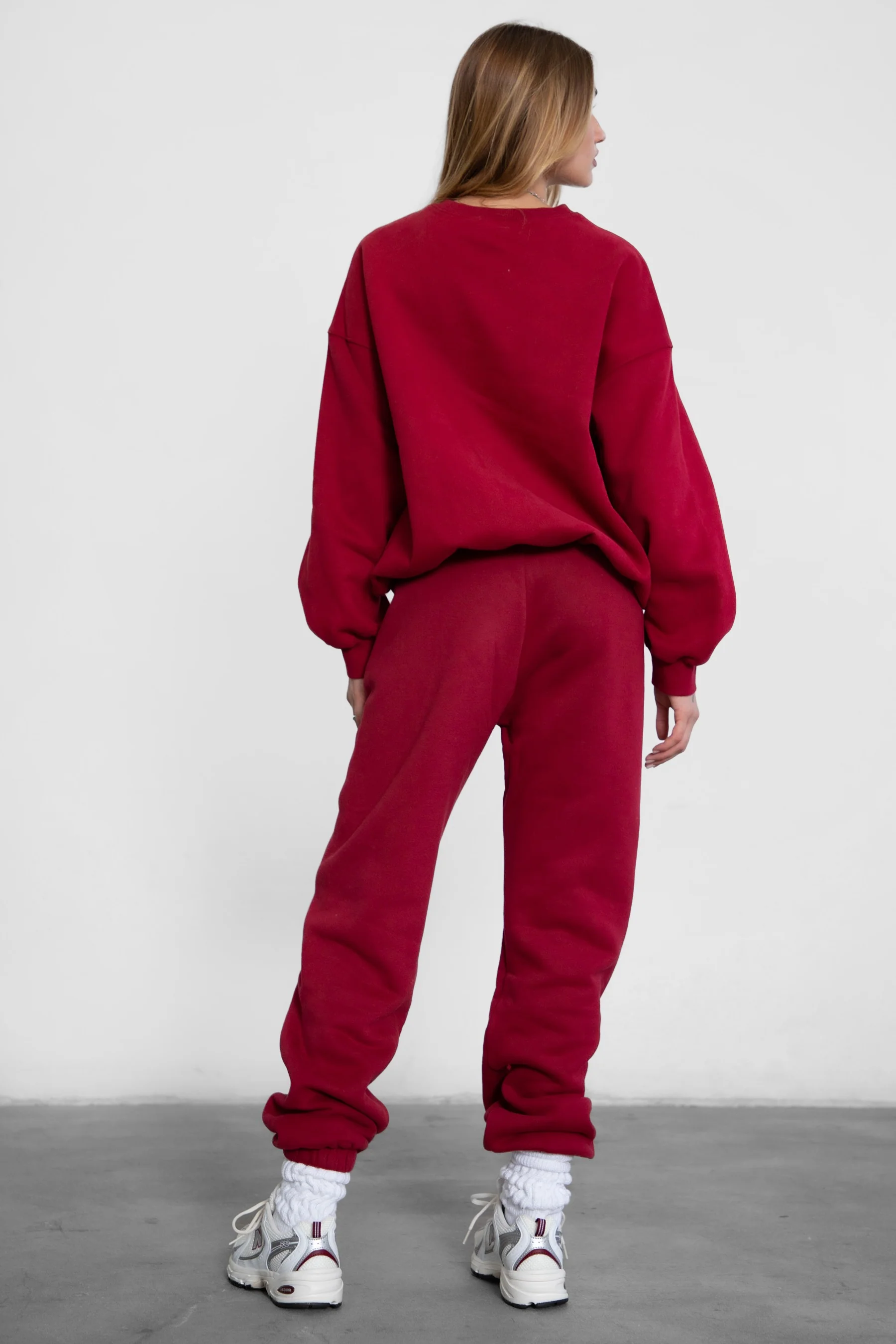 DOVE PLUS SIZE Plush Fleece High Waist Sweatpants - Image 30