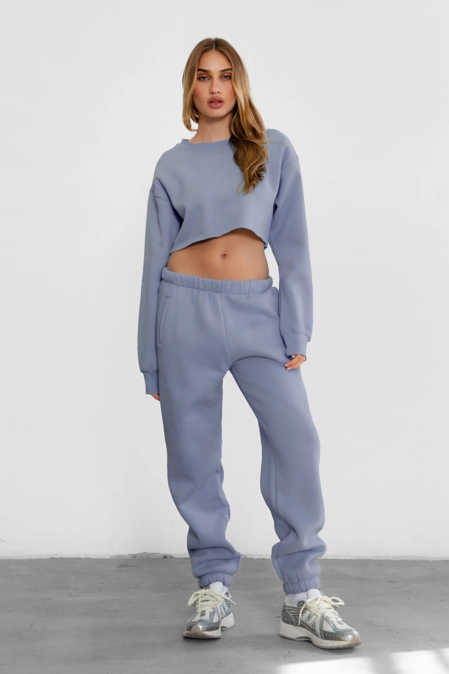 DOVE PLUS SIZE Plush Fleece High Waist Sweatpants - Image 33