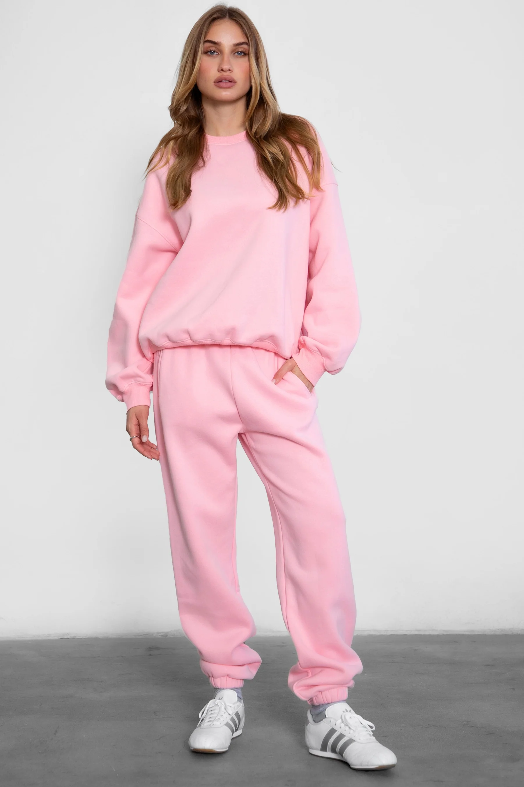 DOVE PLUS SIZE Plush Fleece High Waist Sweatpants - Image 5