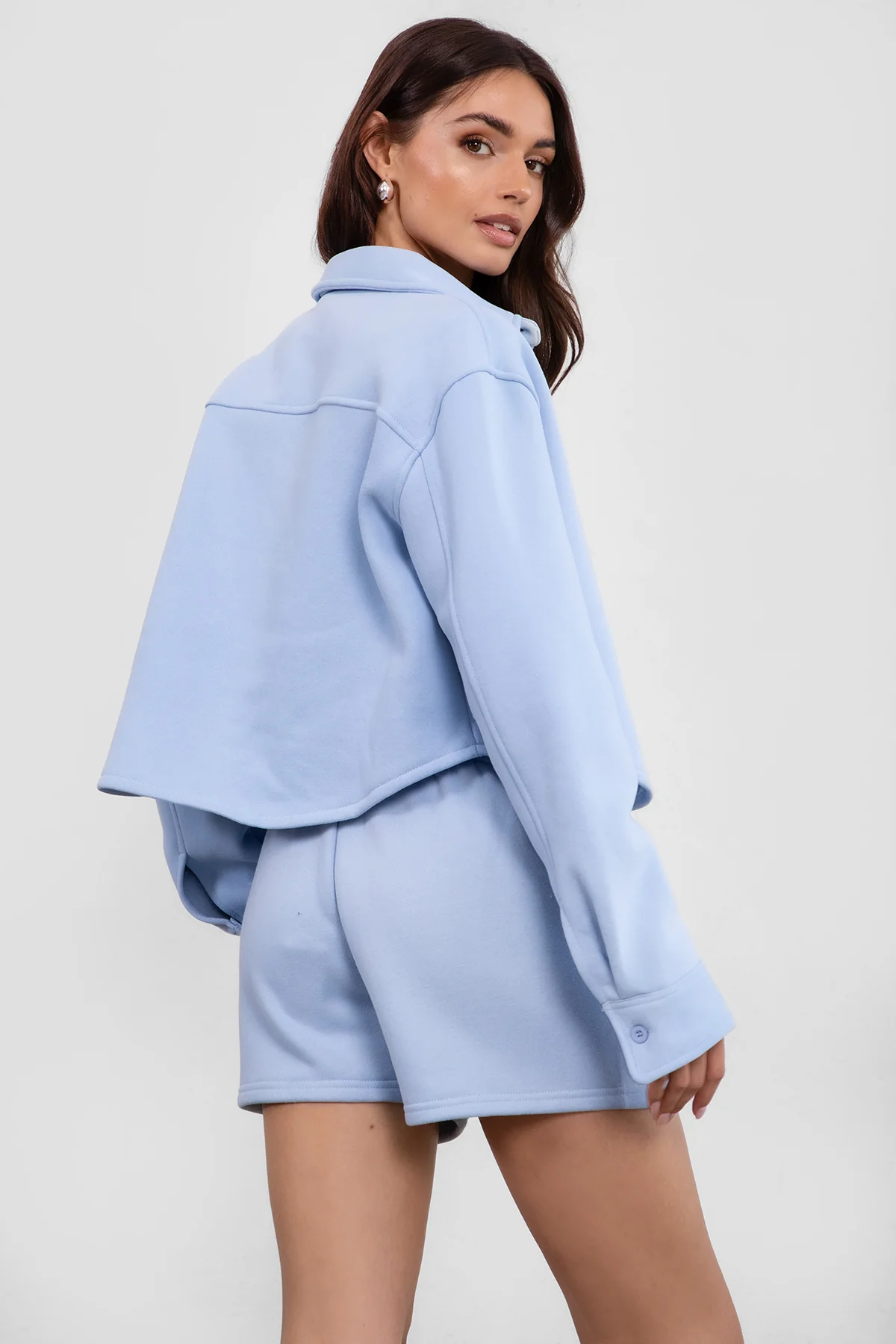 Momo Plush Fleece Casual High Waist Shorts - Image 12