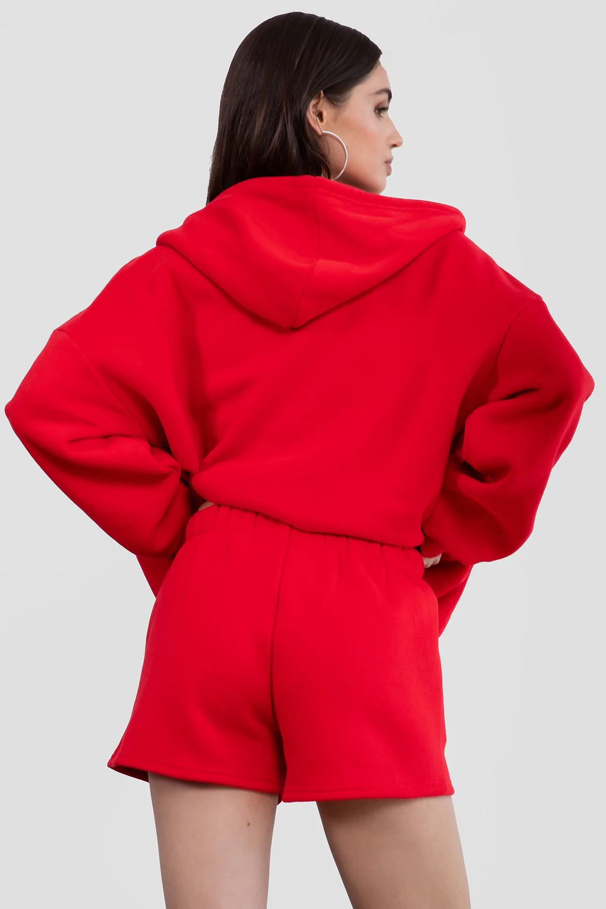 Momo Plush Fleece Casual High Waist Shorts - Image 18