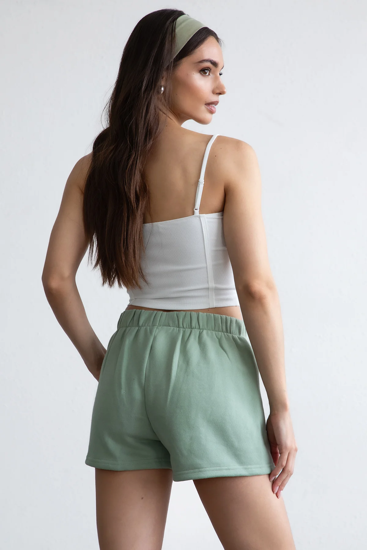 Momo Plush Fleece Casual High Waist Shorts - Image 31