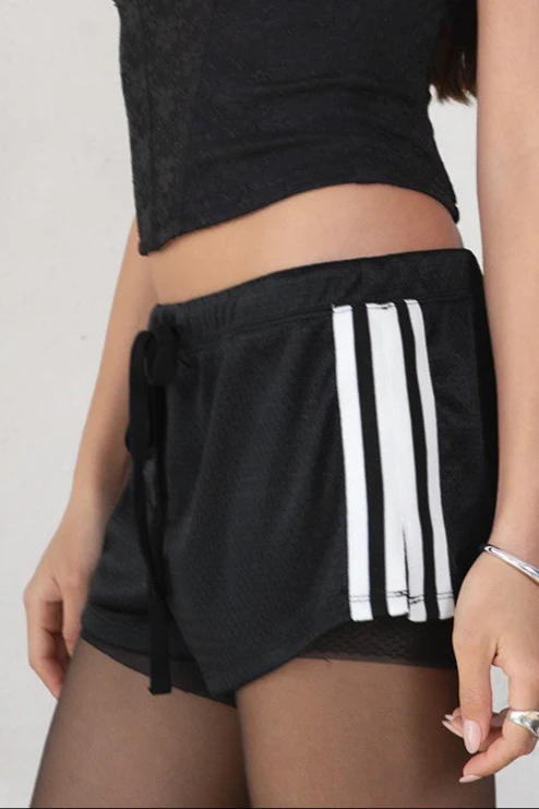 Ginah Solid Low Rise Sport Shorts - Image 4