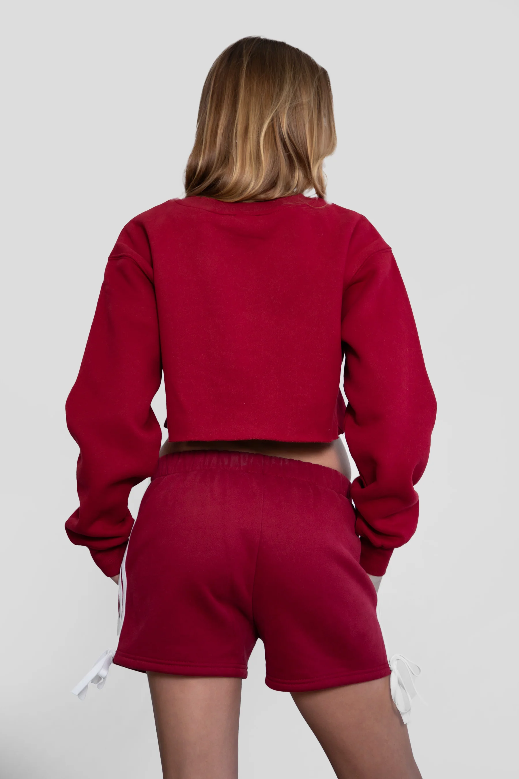 Sunni Plush Fleece Piping Detail Shorts - Image 12