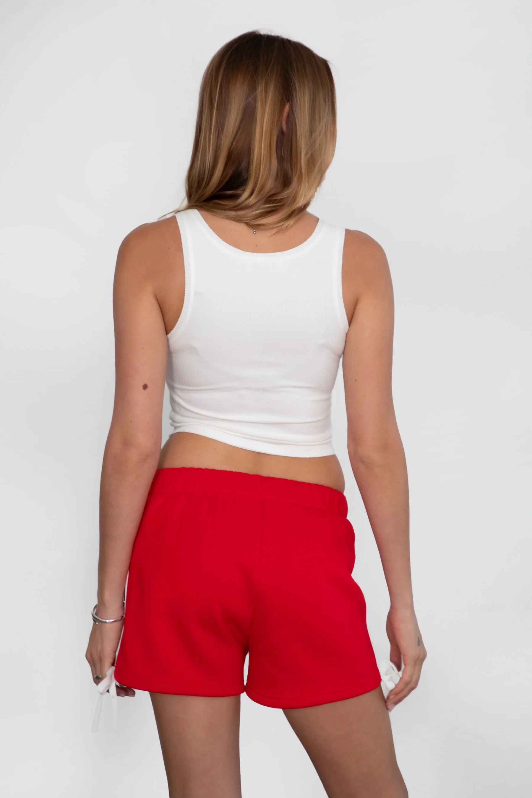 Sunni Plush Fleece Piping Detail Shorts - Image 17
