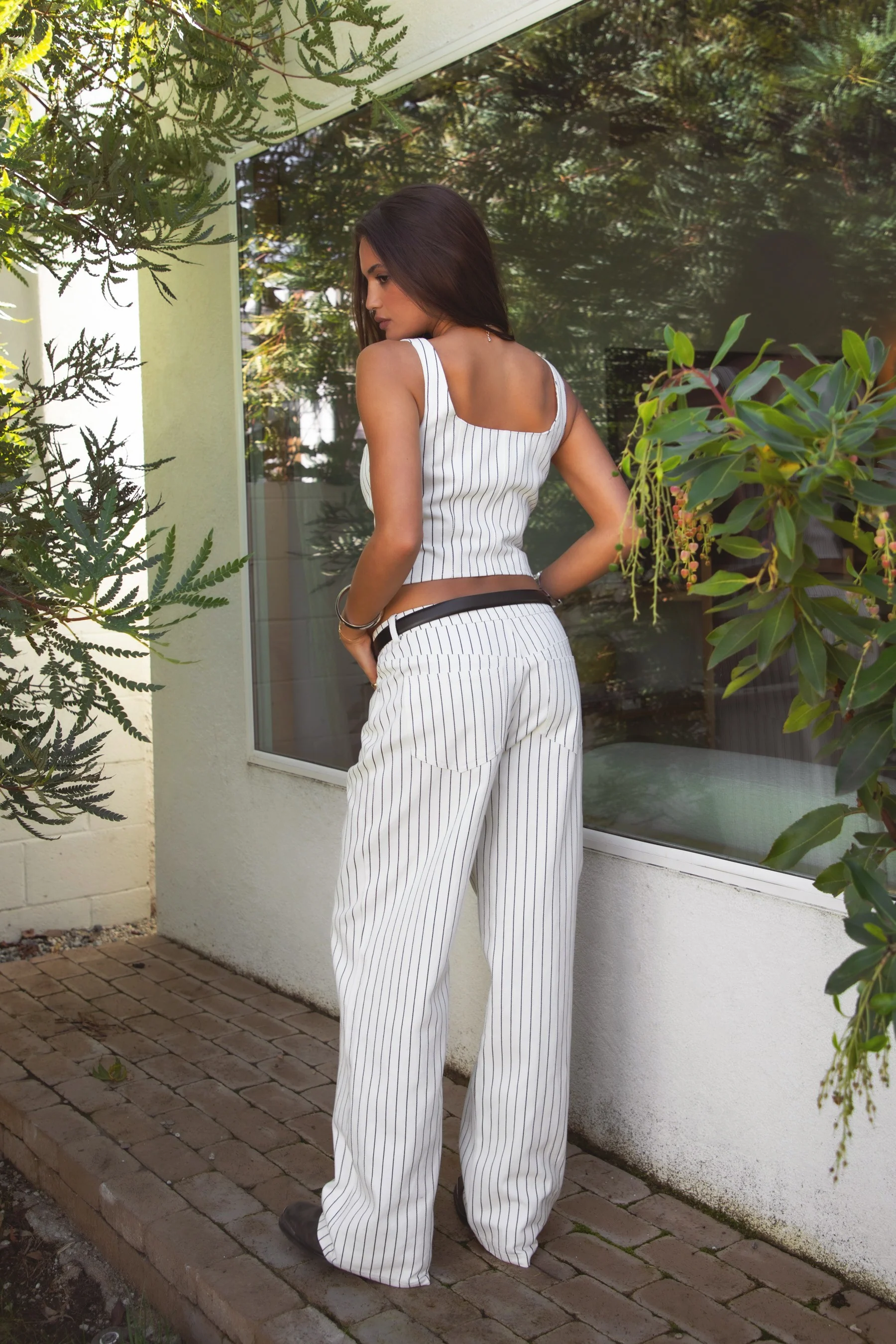 Marni Stripe Print Denim Jeans - Image 4