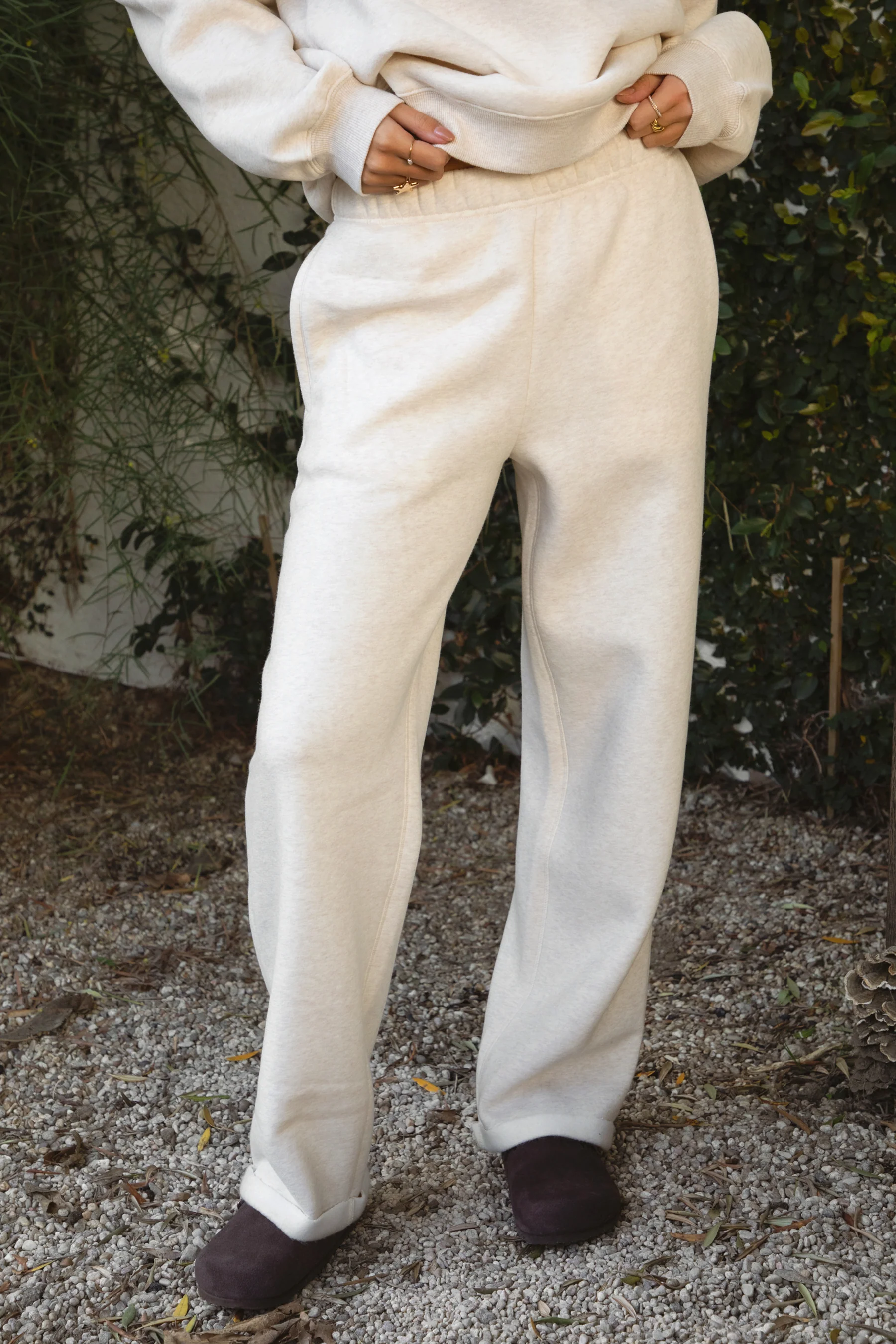 LANI Cloud Fleece Wide Leg Sweatpants [Partial Pre-order] - Image 5