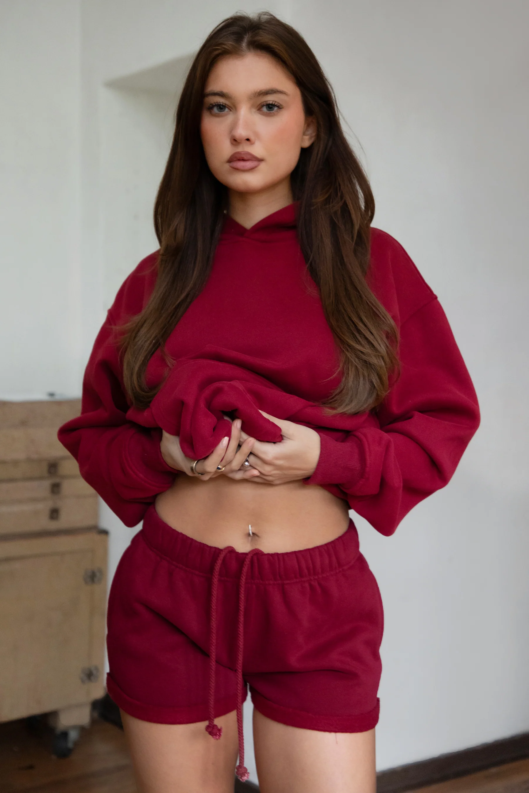 CARLY Cloud Fleece Low Rise Shorts [Partial Pre-order] - Image 18