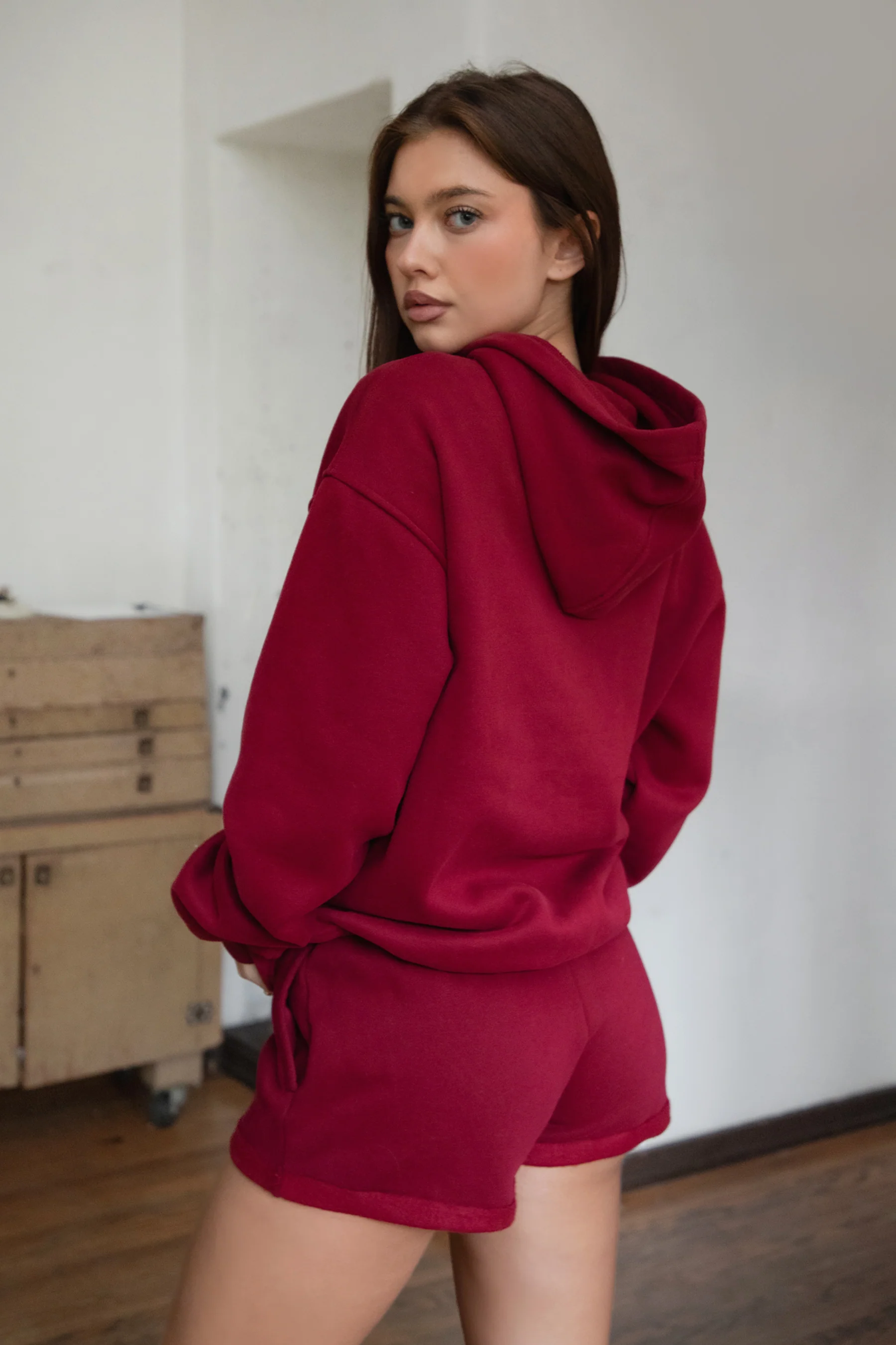 CARLY Cloud Fleece Low Rise Shorts [Partial Pre-order] - Image 19