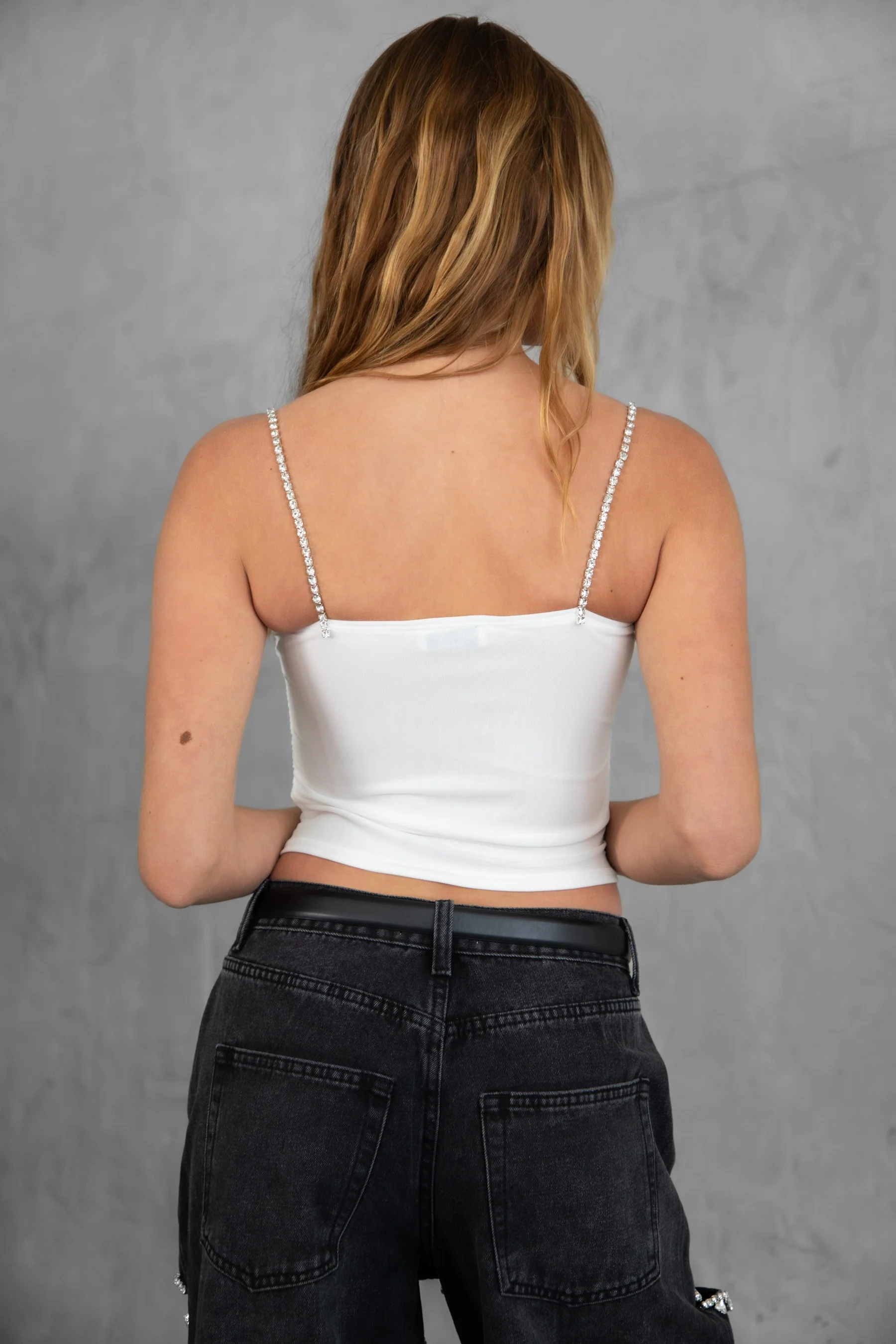 Gem Embellished Cami Top - Image 7