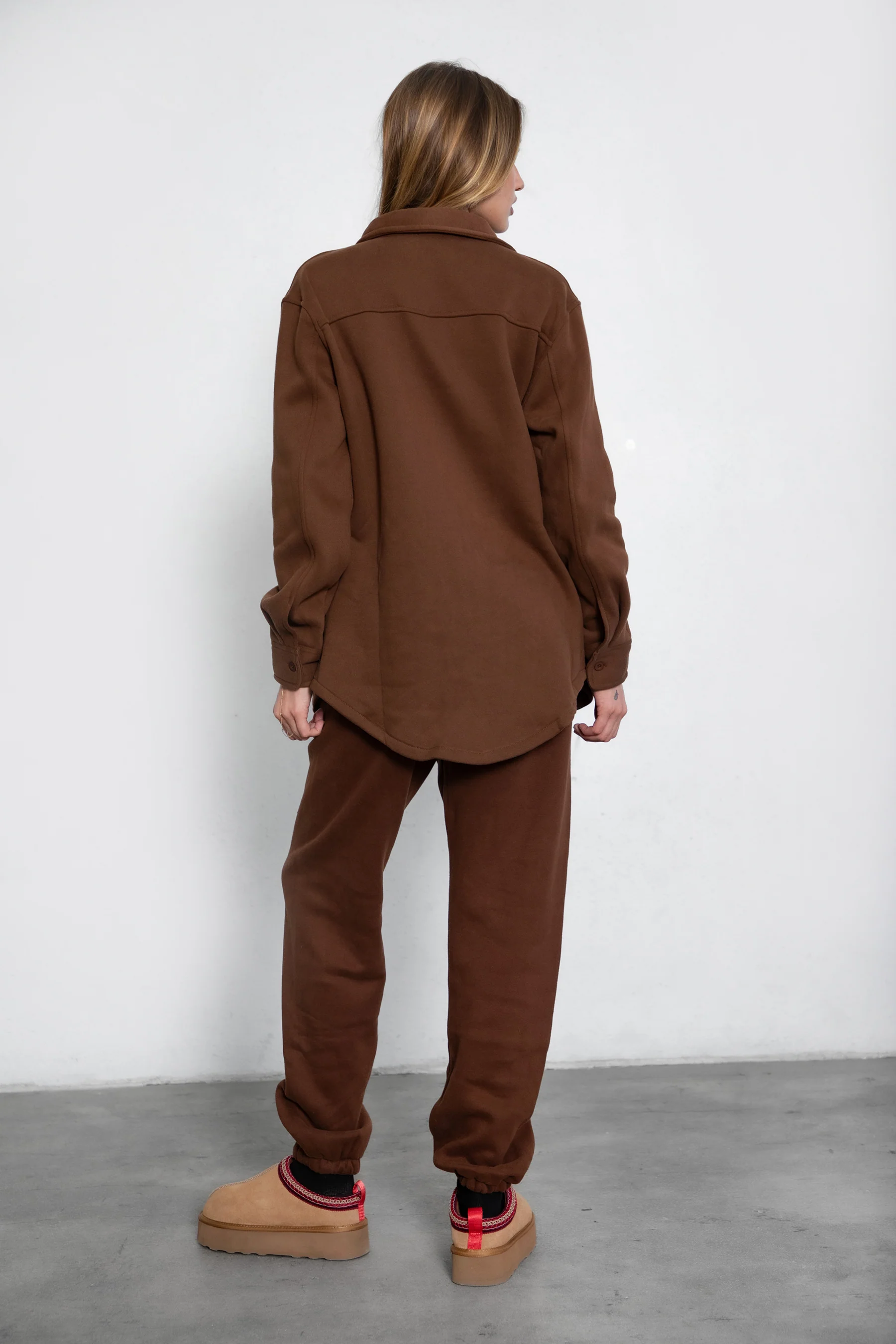 Tayler Plush Fleece Oversized Shacket - Image 12