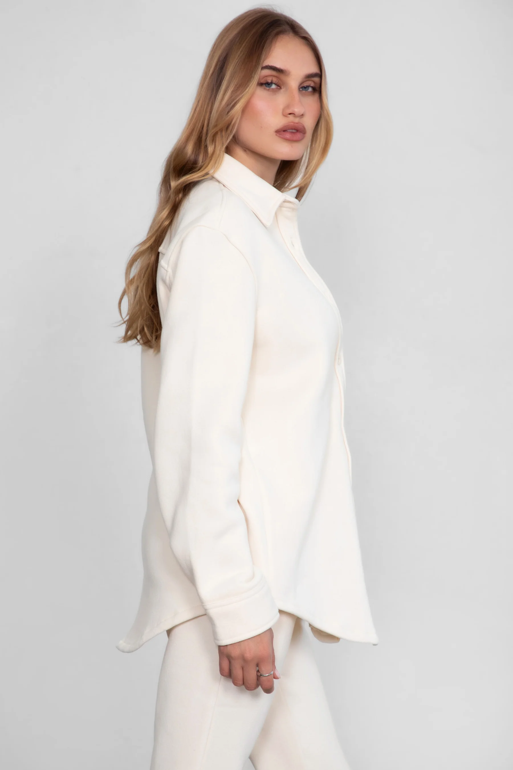 Tayler Plush Fleece Oversized Shacket - Image 14