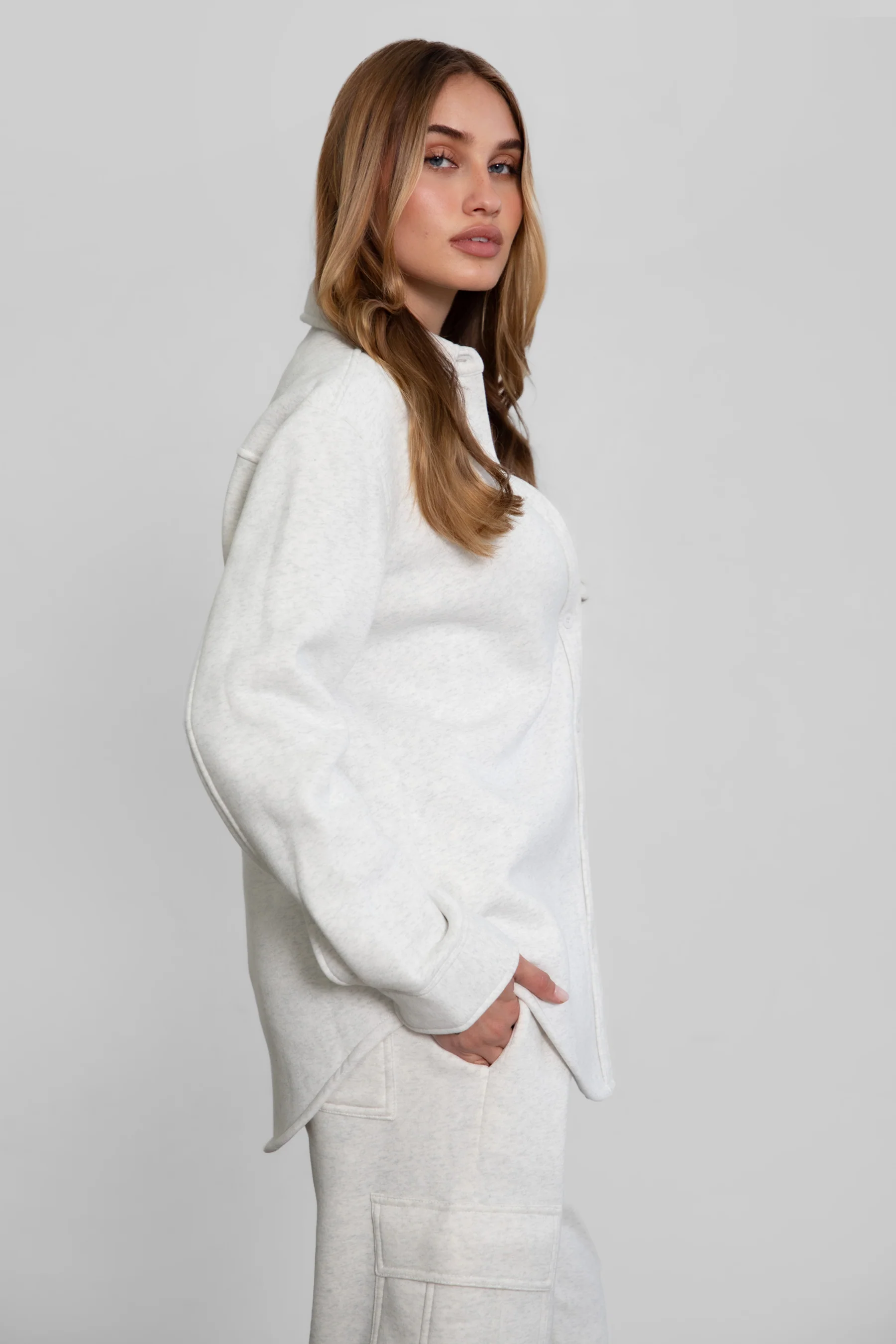 Tayler Plush Fleece Oversized Shacket - Image 22