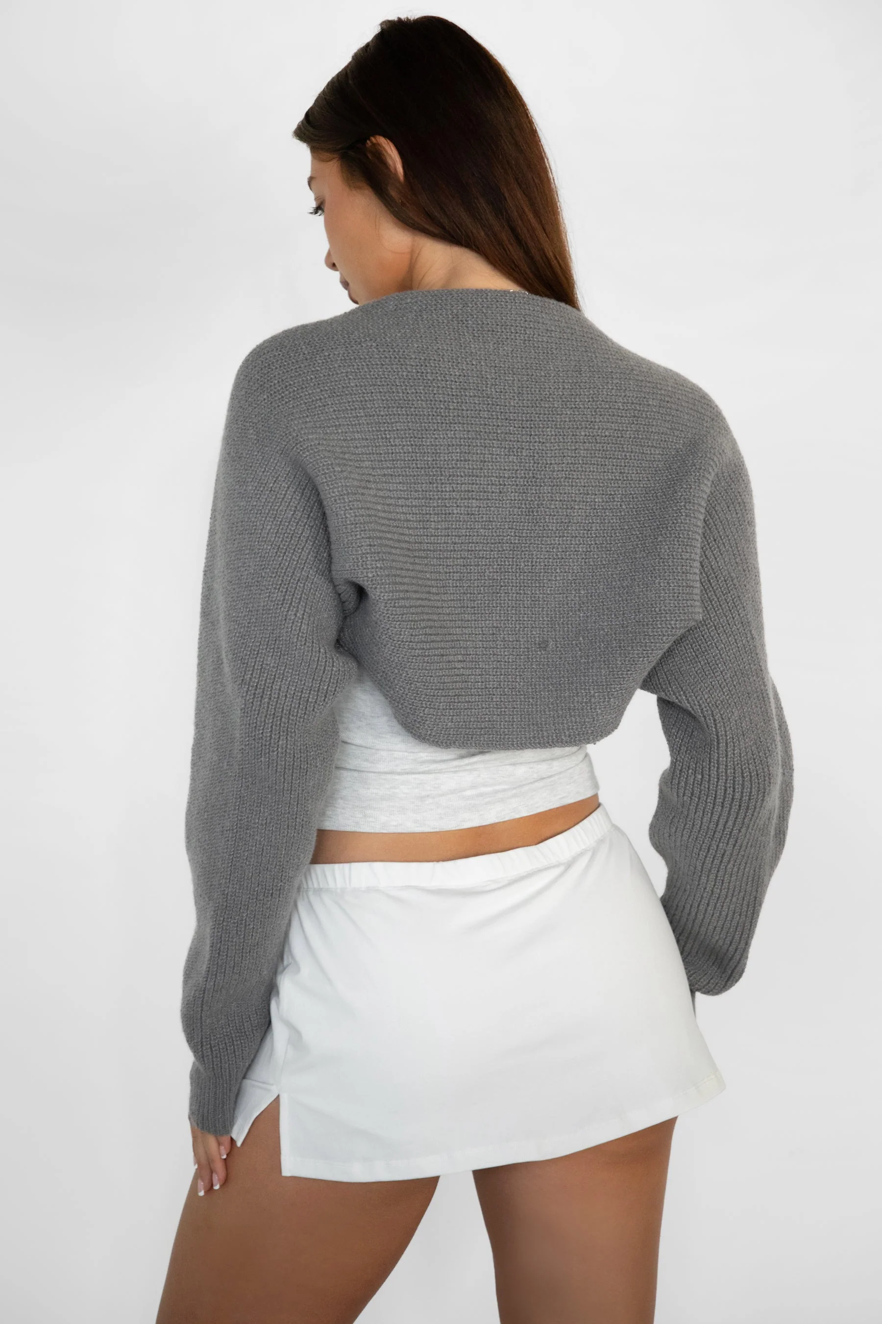 FLUFF Shrug Style Crop Cardigan Bolero - Image 16