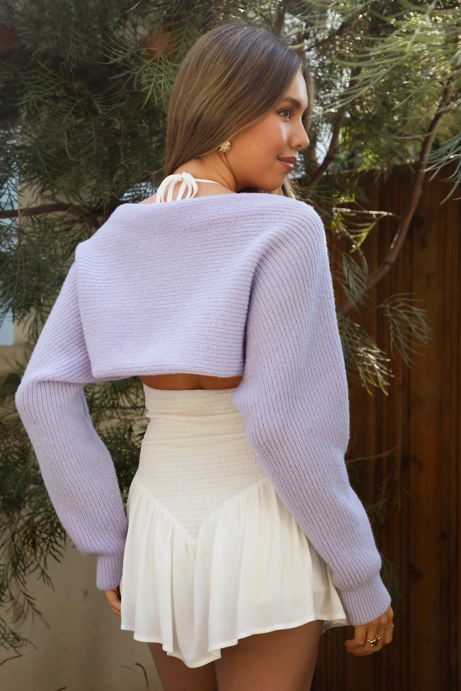 FLUFF Shrug Style Crop Cardigan Bolero - Image 20