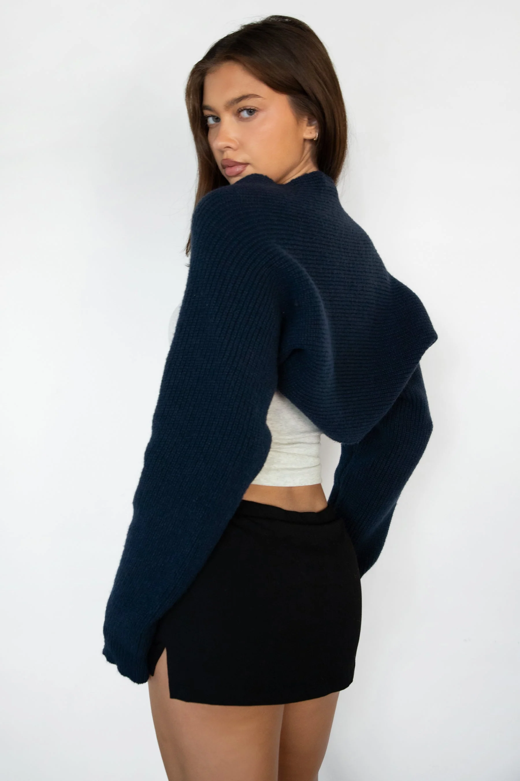 FLUFF Shrug Style Crop Cardigan Bolero - Image 24