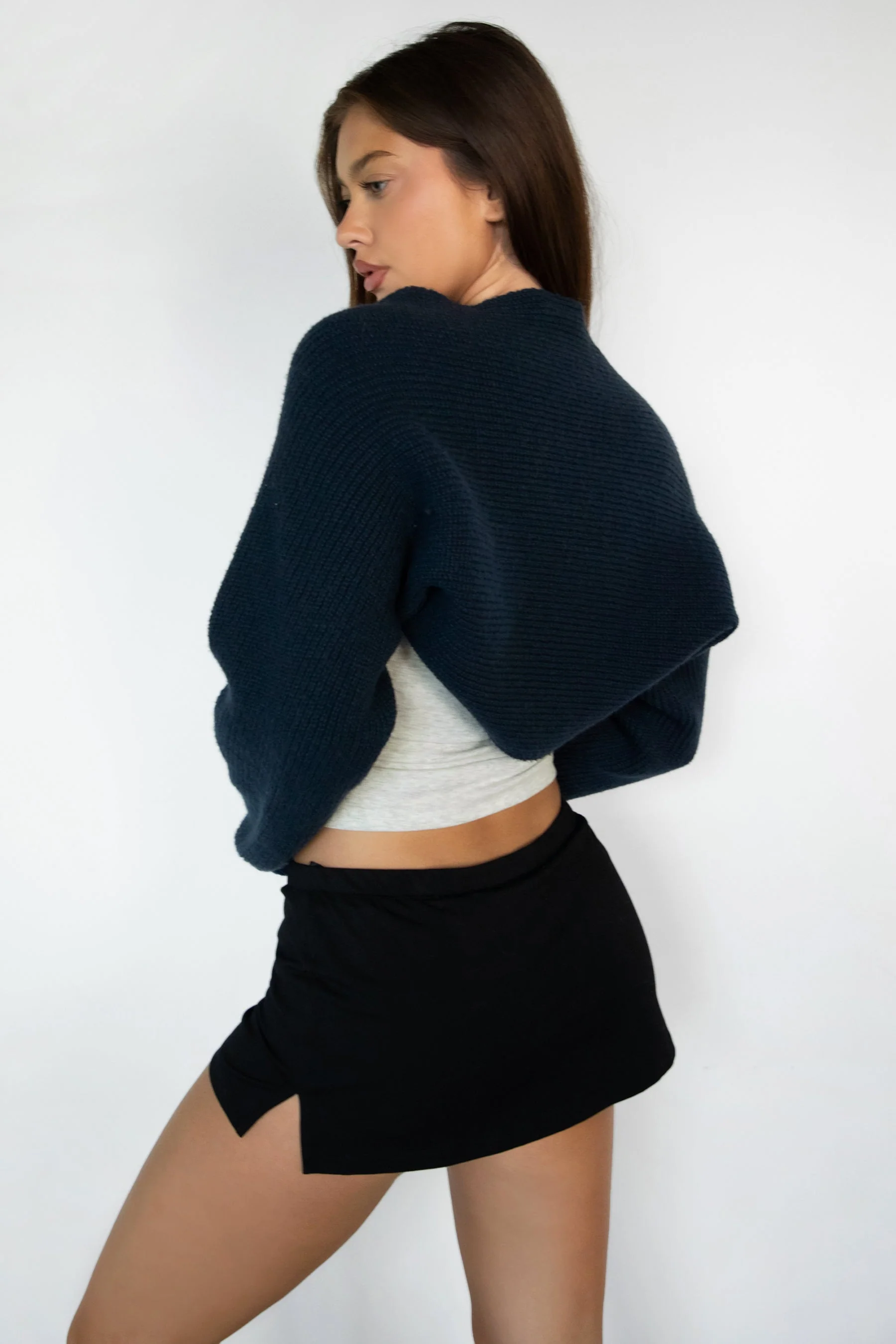 FLUFF Shrug Style Crop Cardigan Bolero - Image 25