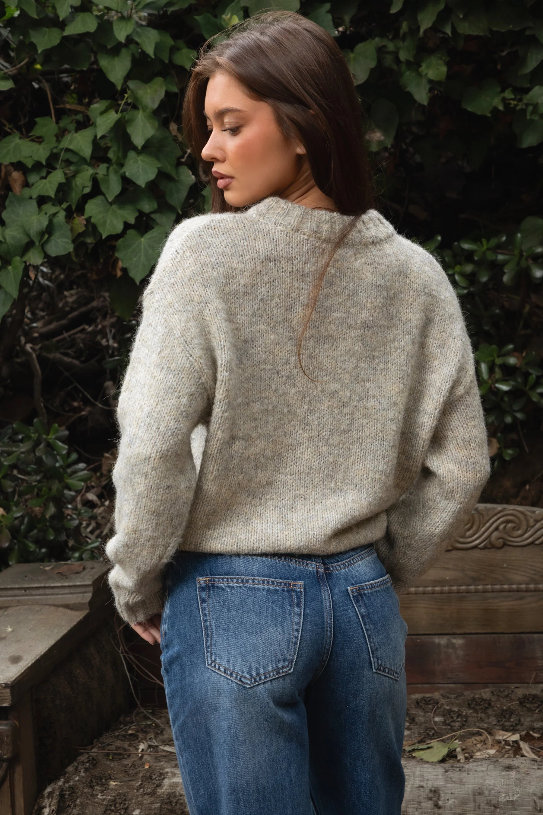 SELYNA Classic Crew Neckline Pullover Knit Sweater - Image 5