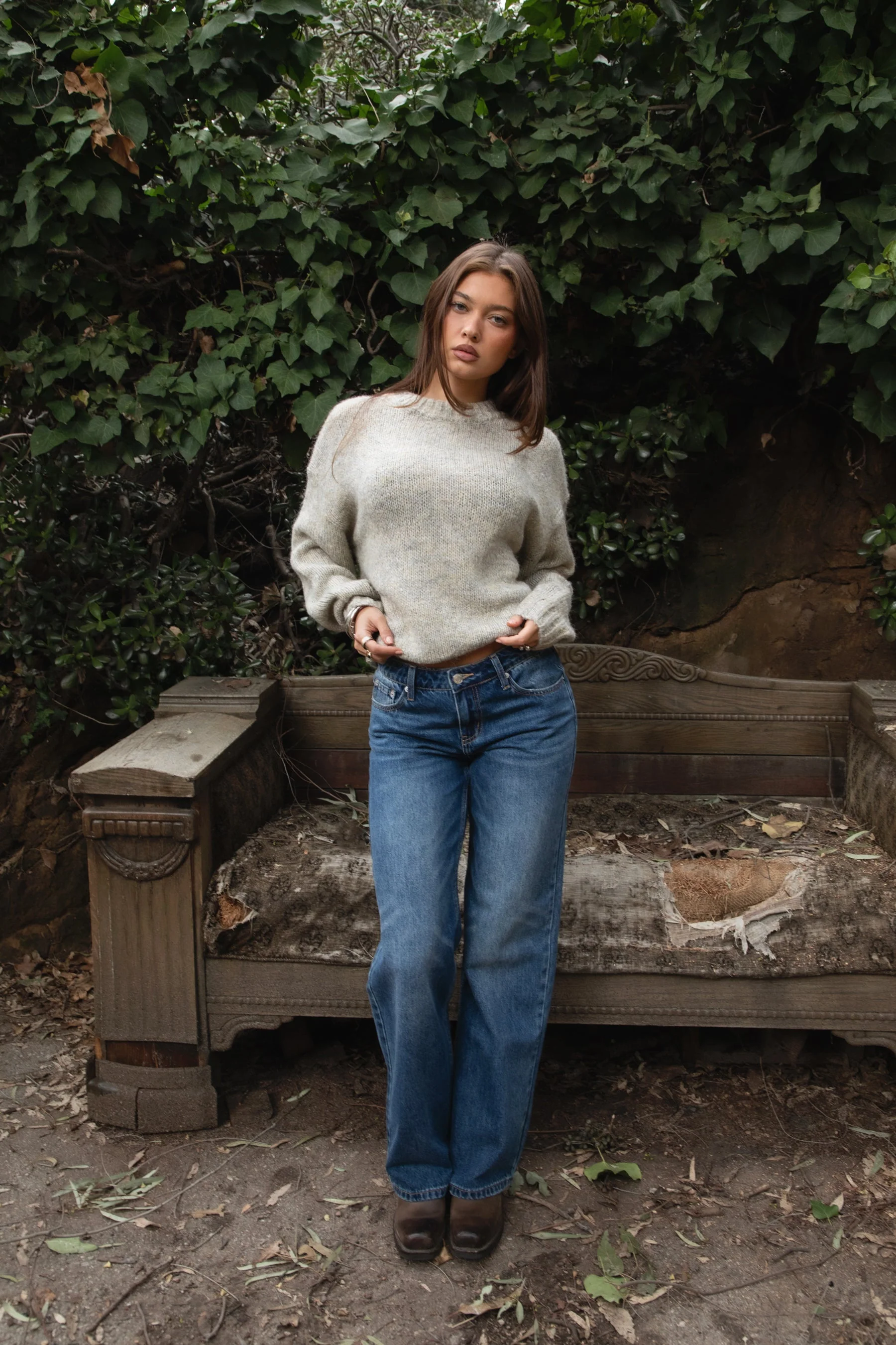 SELYNA Classic Crew Neckline Pullover Knit Sweater - Image 6