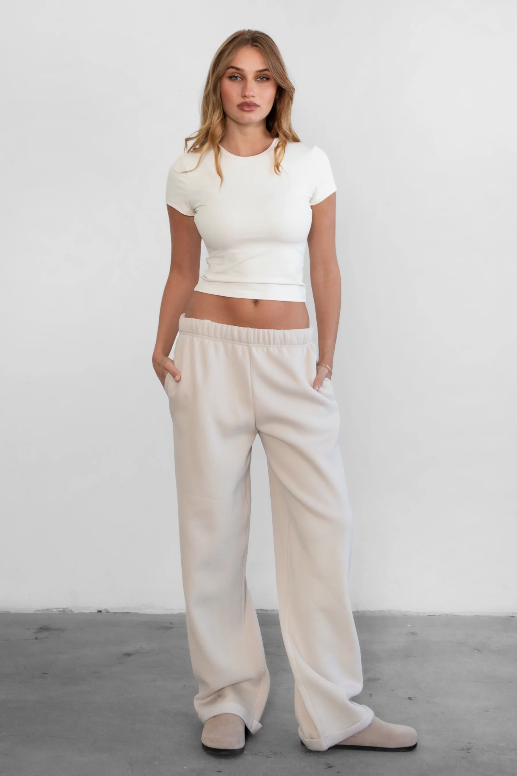 ARIET Brushed Poly Short Sleeve Top - Image 17