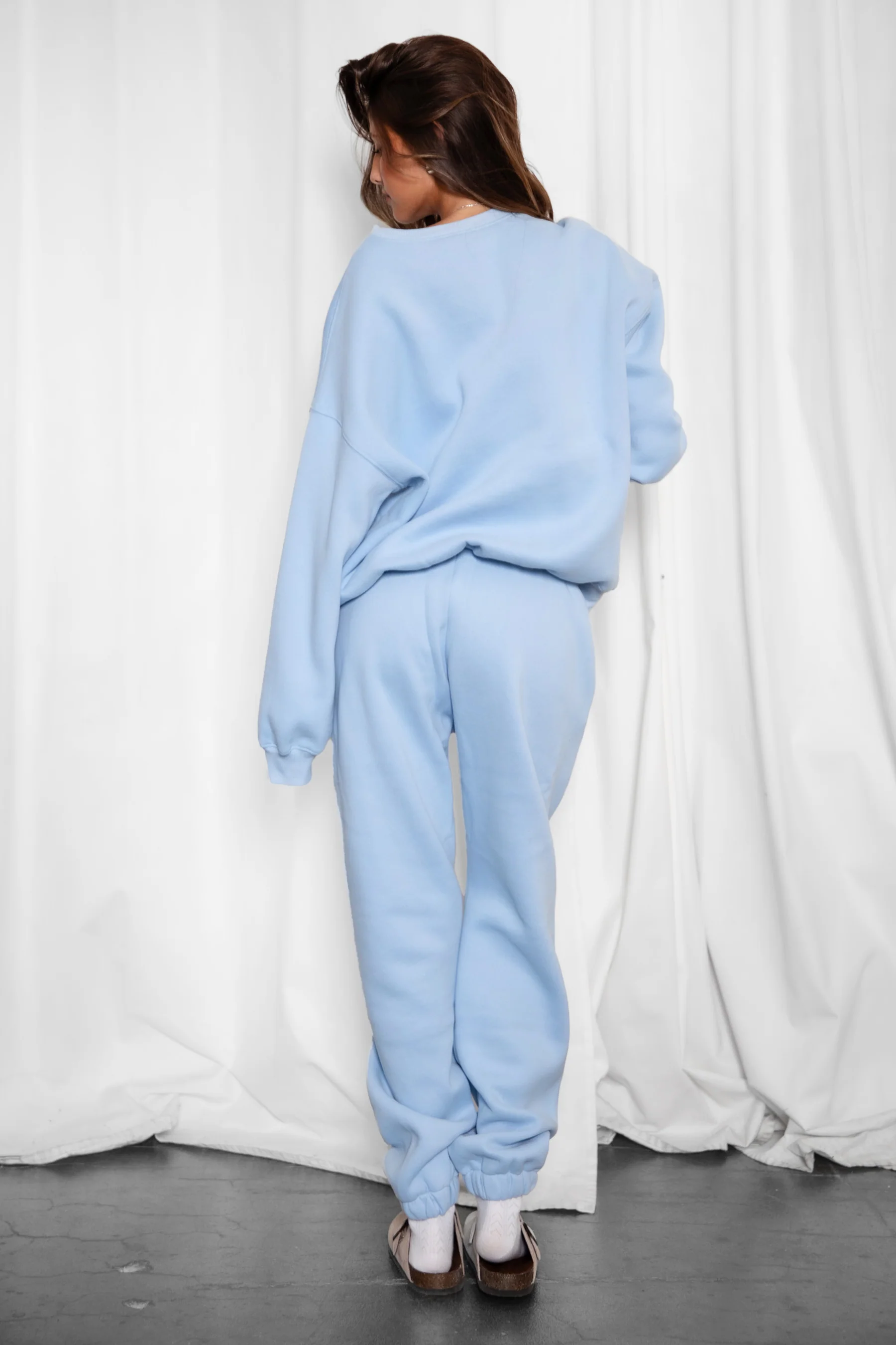 Varsity Plush Fleece Crew Neck Sweatshirt - Image 16
