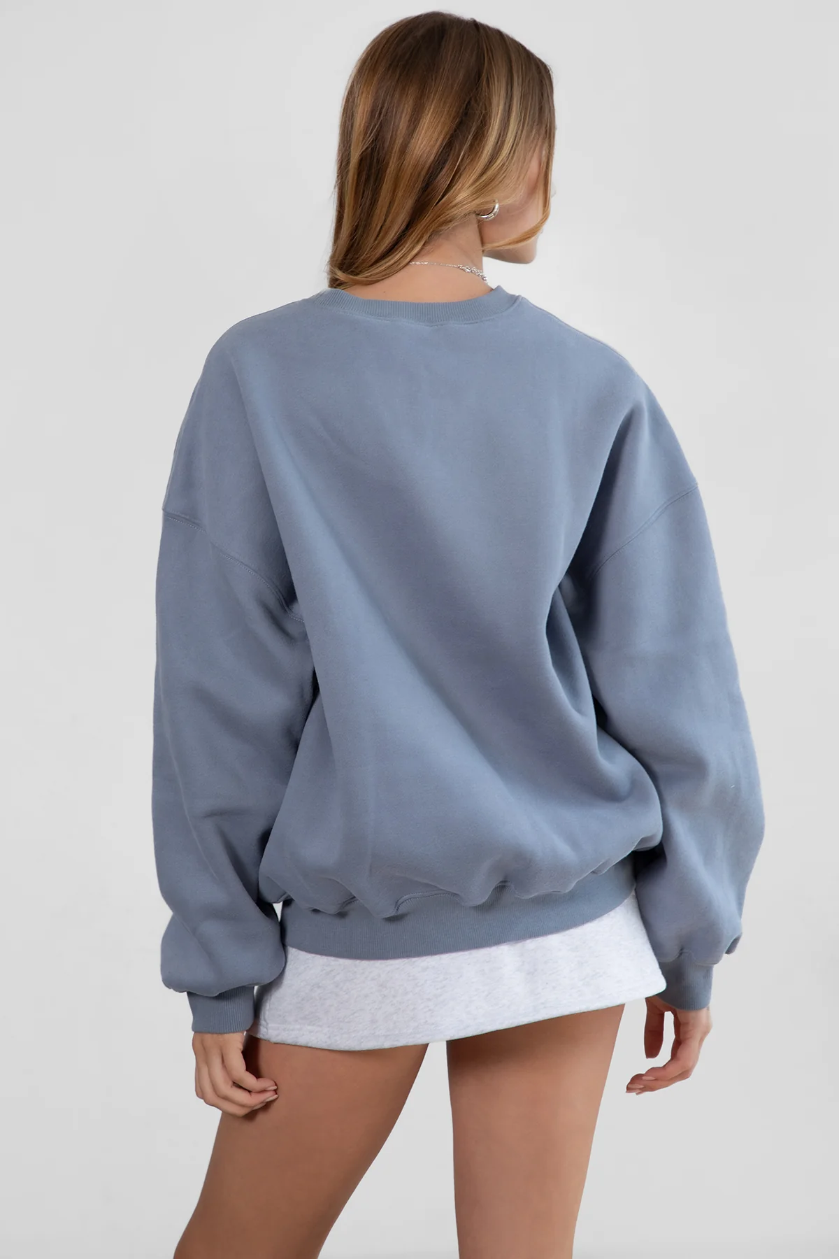 Varsity Plush Fleece Crew Neck Sweatshirt - Image 23