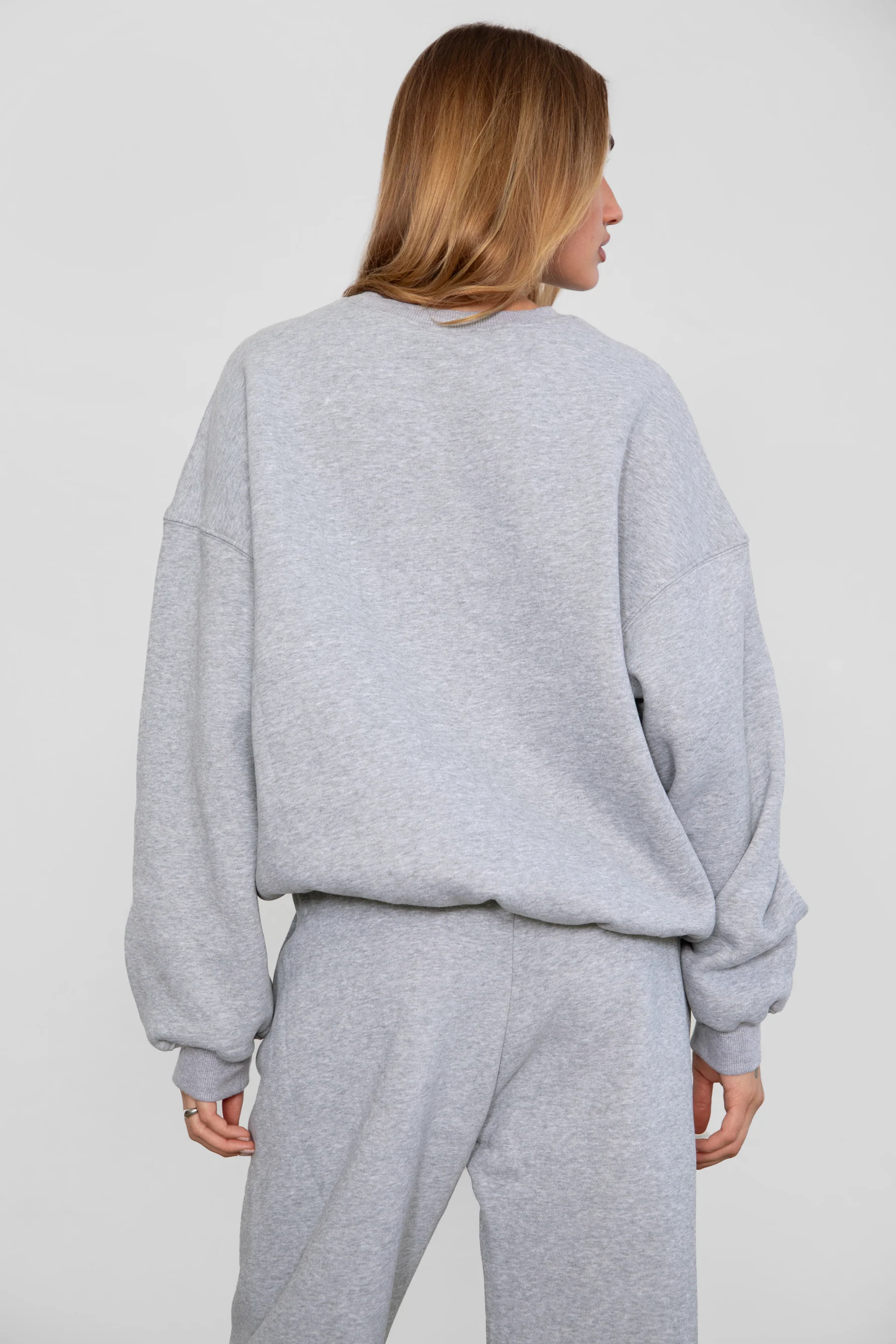 Varsity Plush Fleece Crew Neck Sweatshirt - Image 26