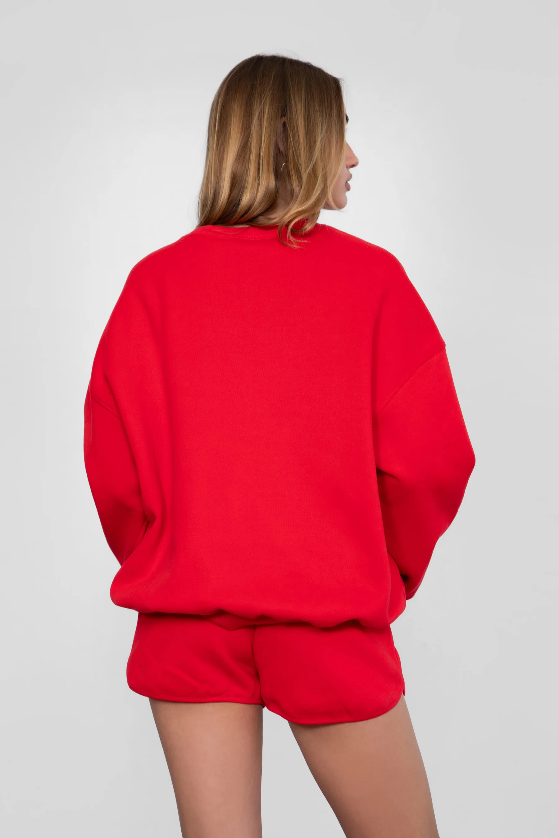 Varsity Plush Fleece Crew Neck Sweatshirt - Image 52